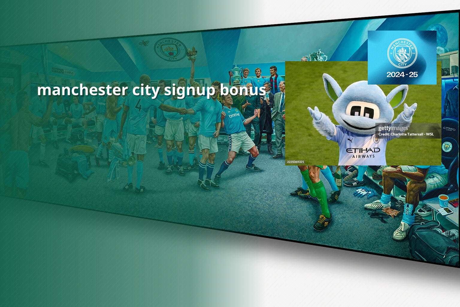 manchester city signup bonus - sportsbook