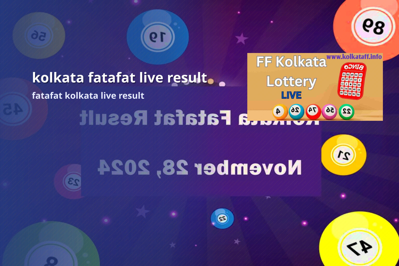 kolkata fatafat live result fatafat kolkata live result
