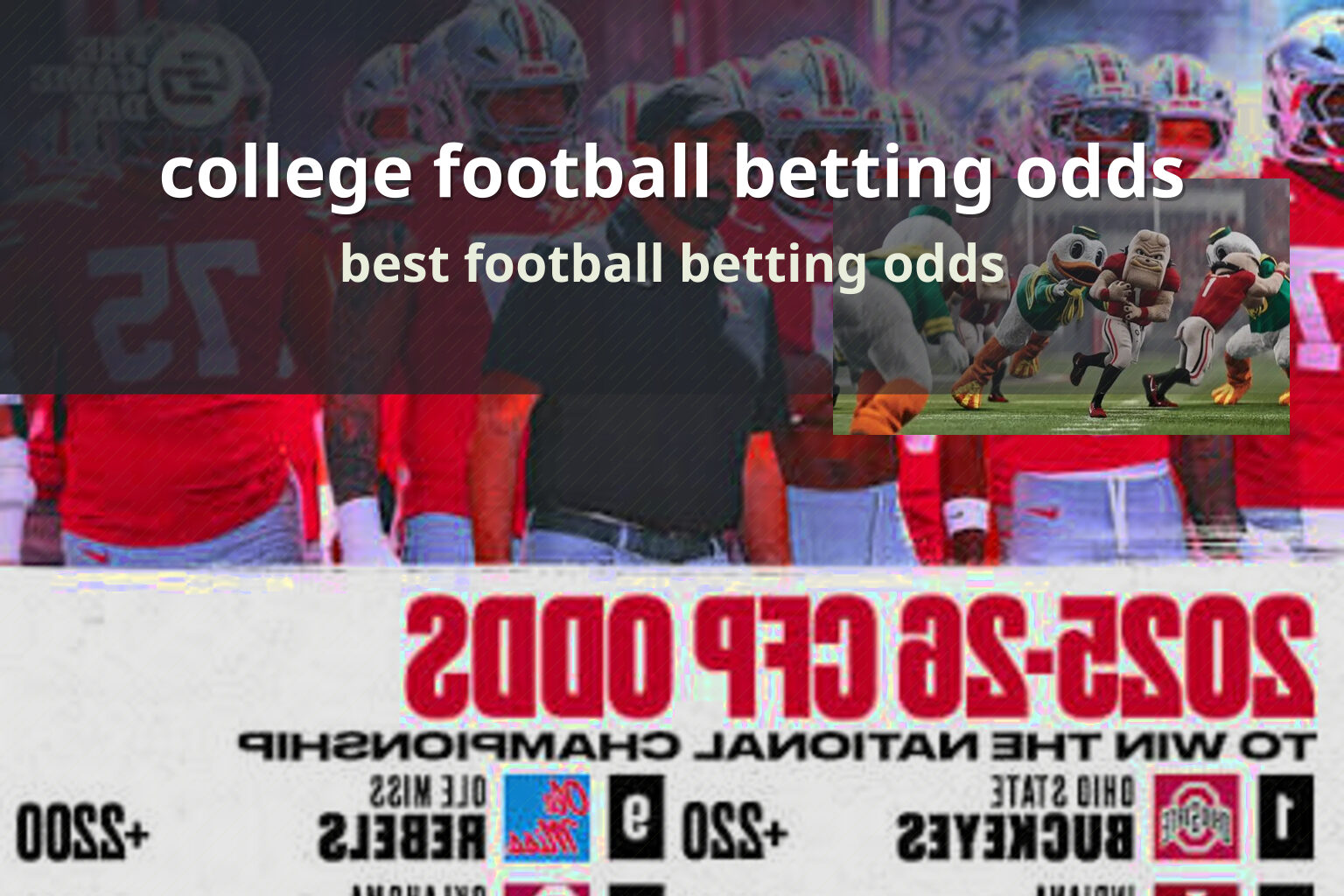 college football betting odds best football betting odds