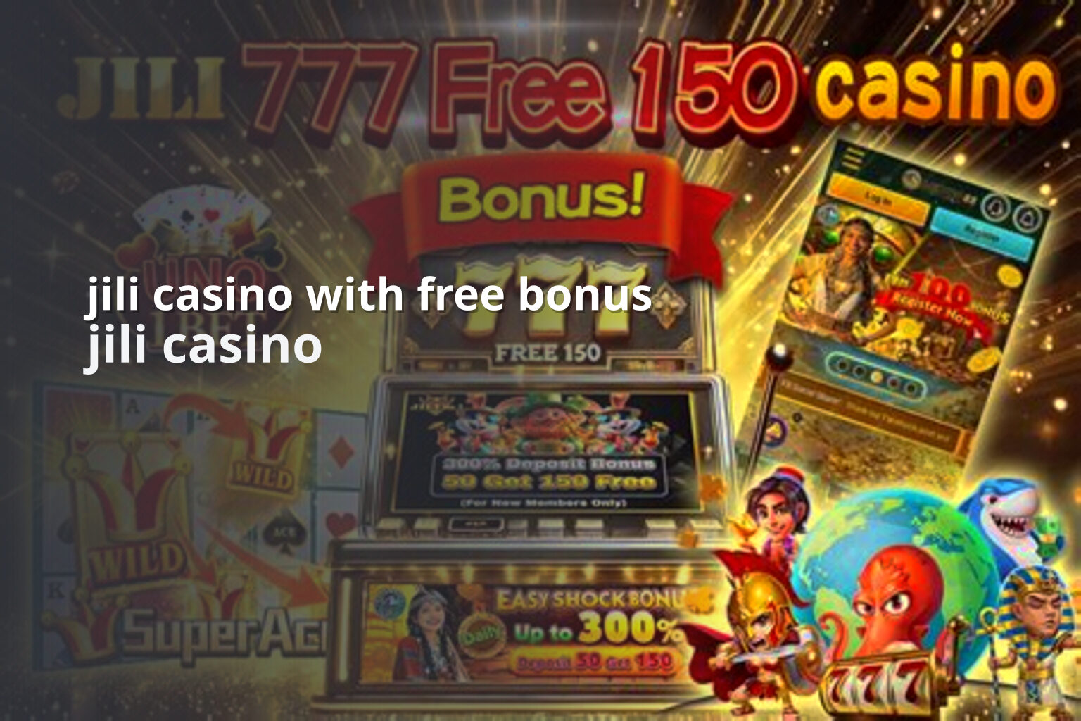 jili casino with free bonus - slots