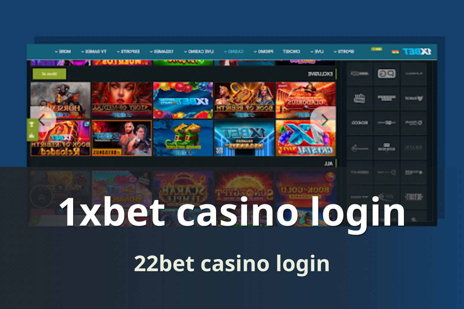 1xbet casino login - gaming_brand