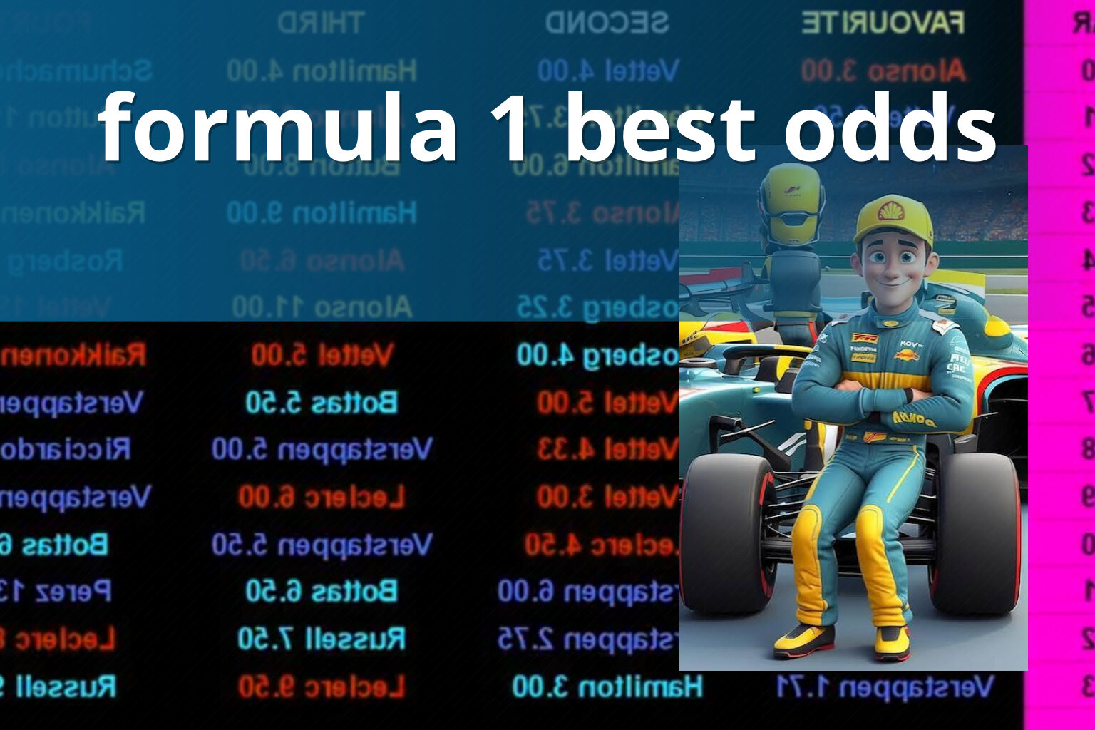 formula 1 best odds - sportsbook
