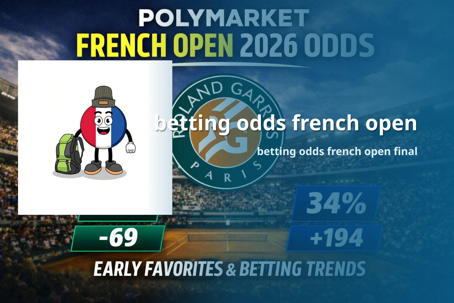 betting odds french open - การพนัน