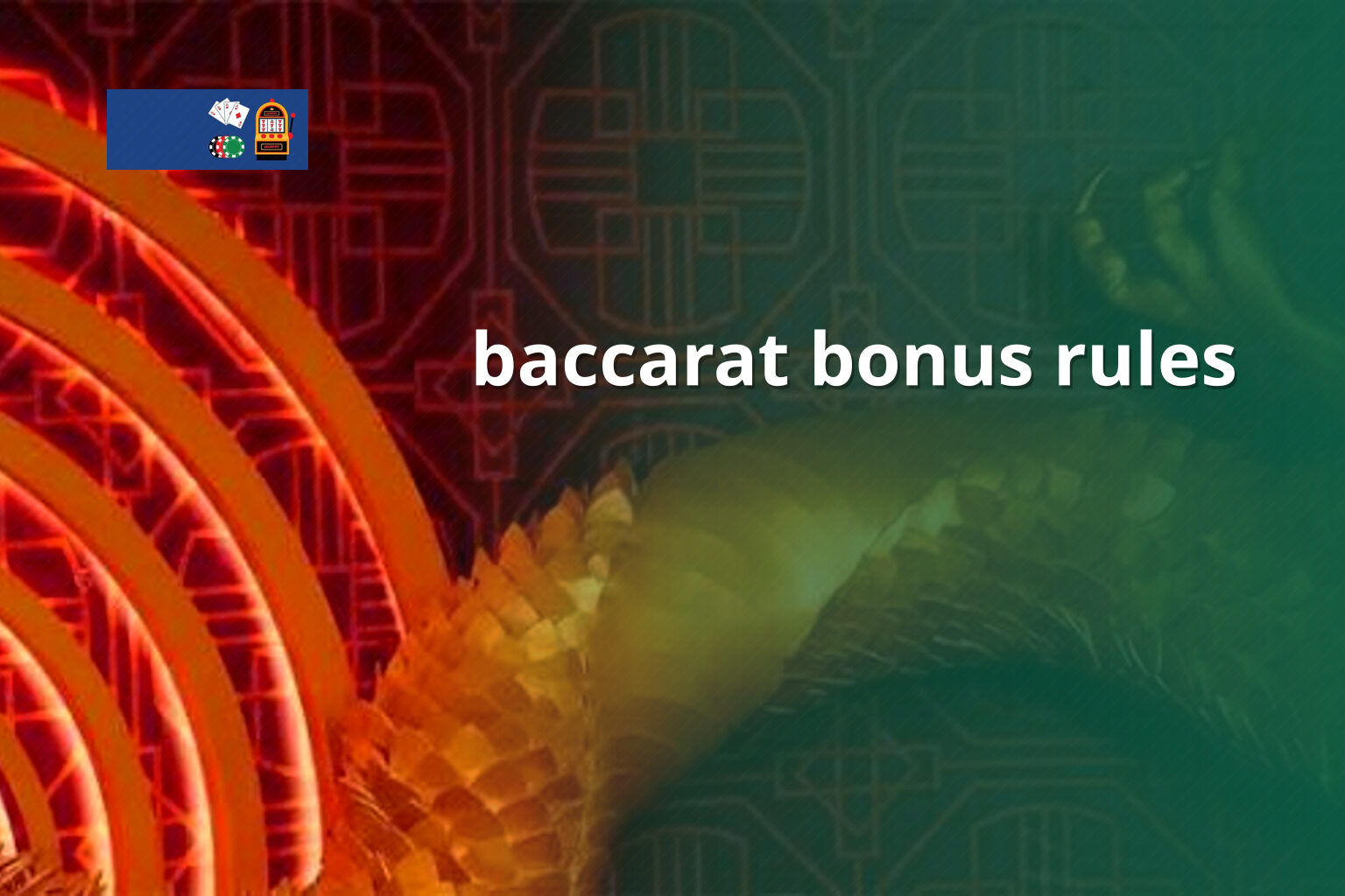 baccarat bonus rules - casino