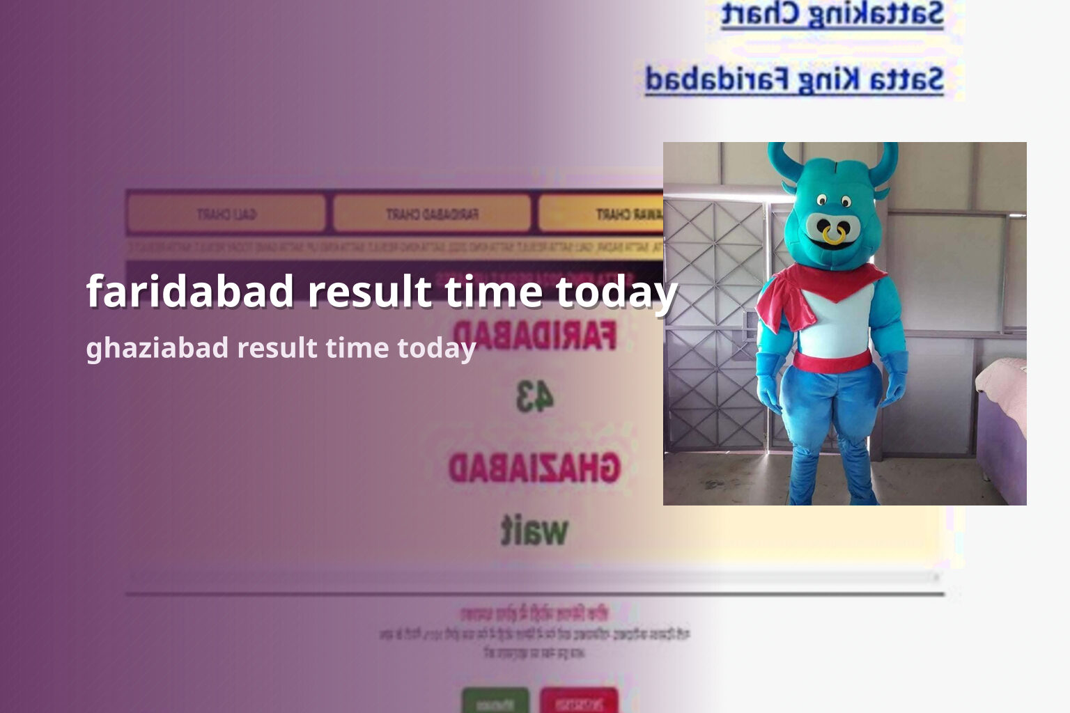faridabad result time today - online_gaming