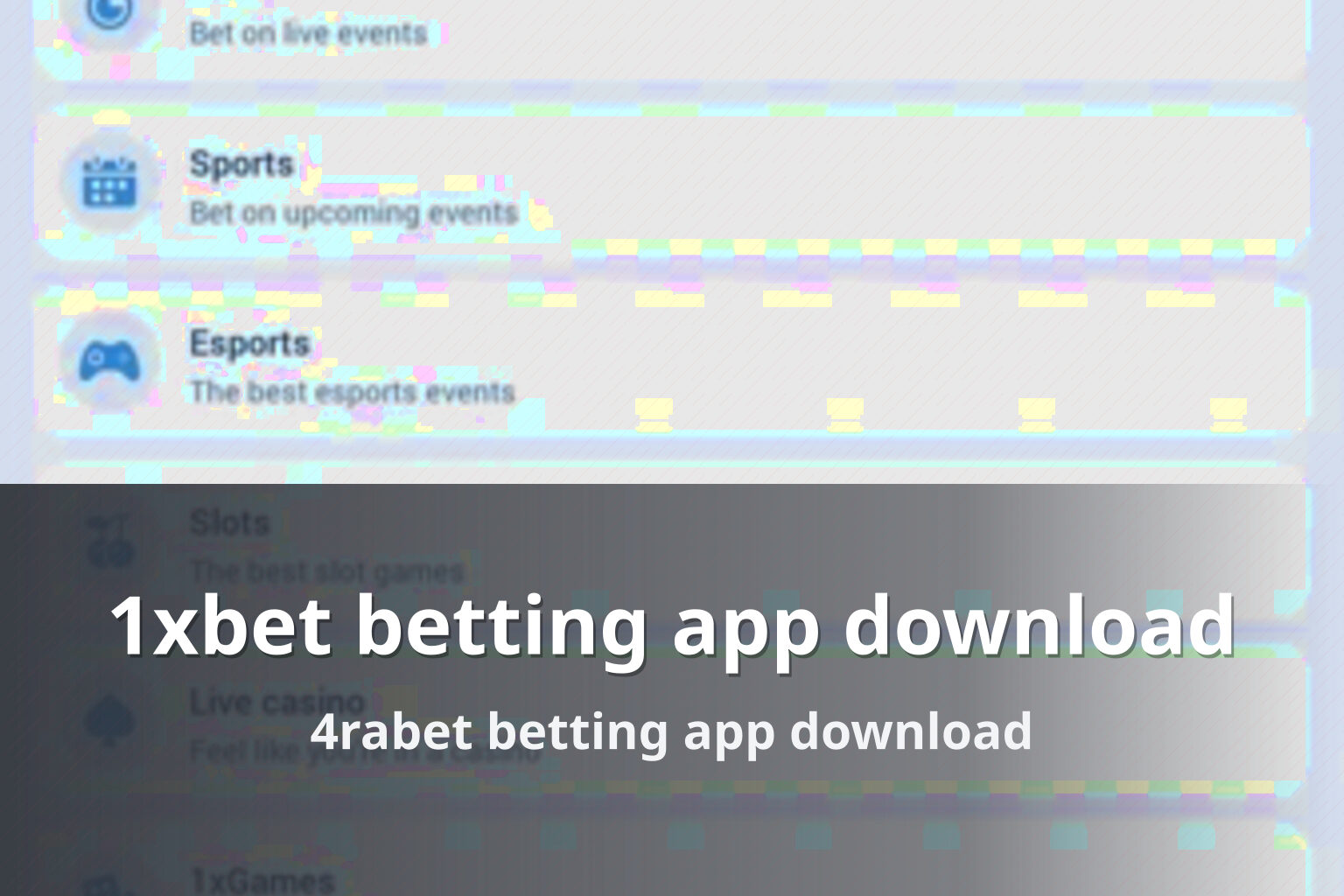 1xbet betting app download - gaming_brand
