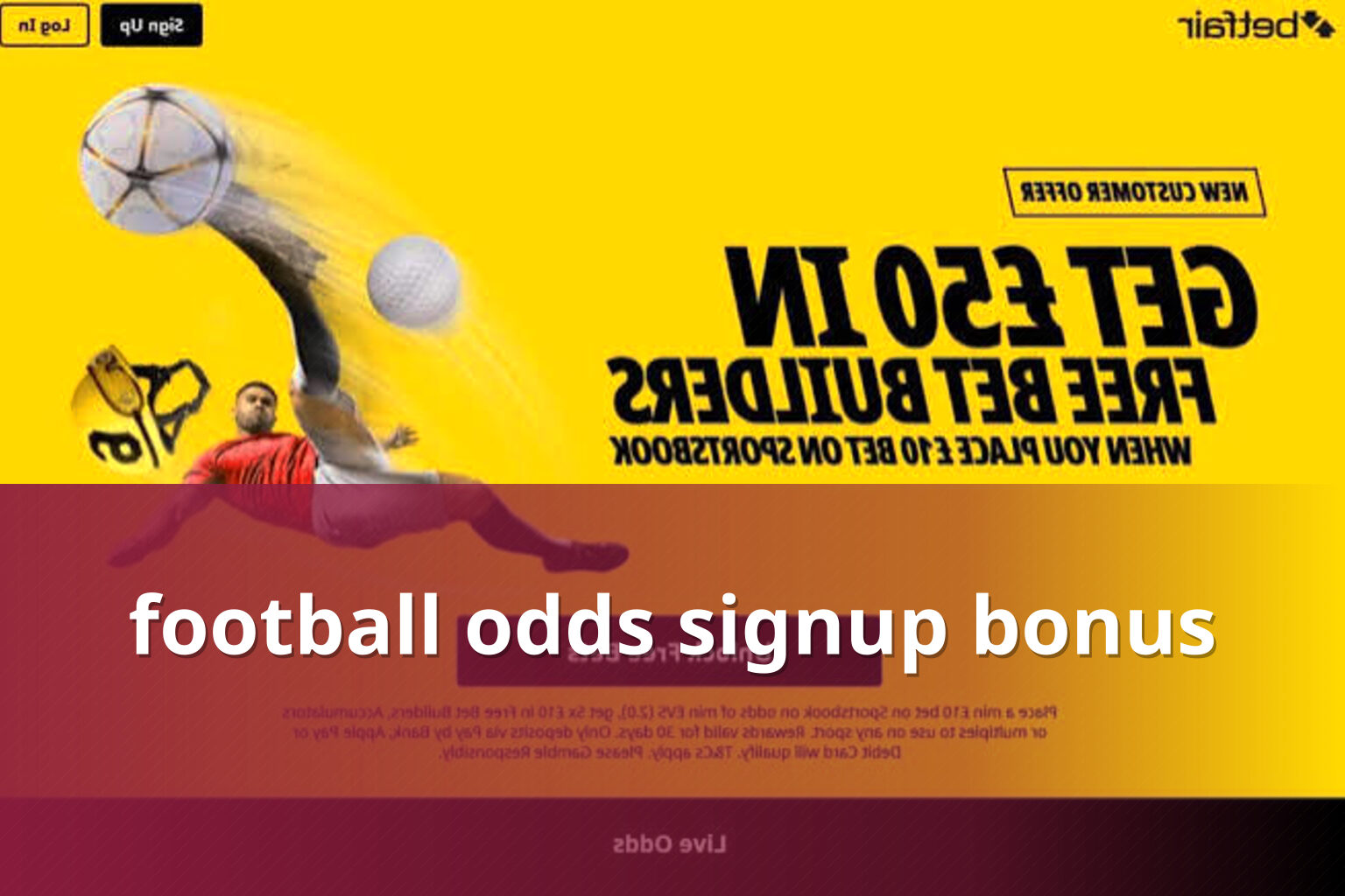 football odds signup bonus - sportsbook