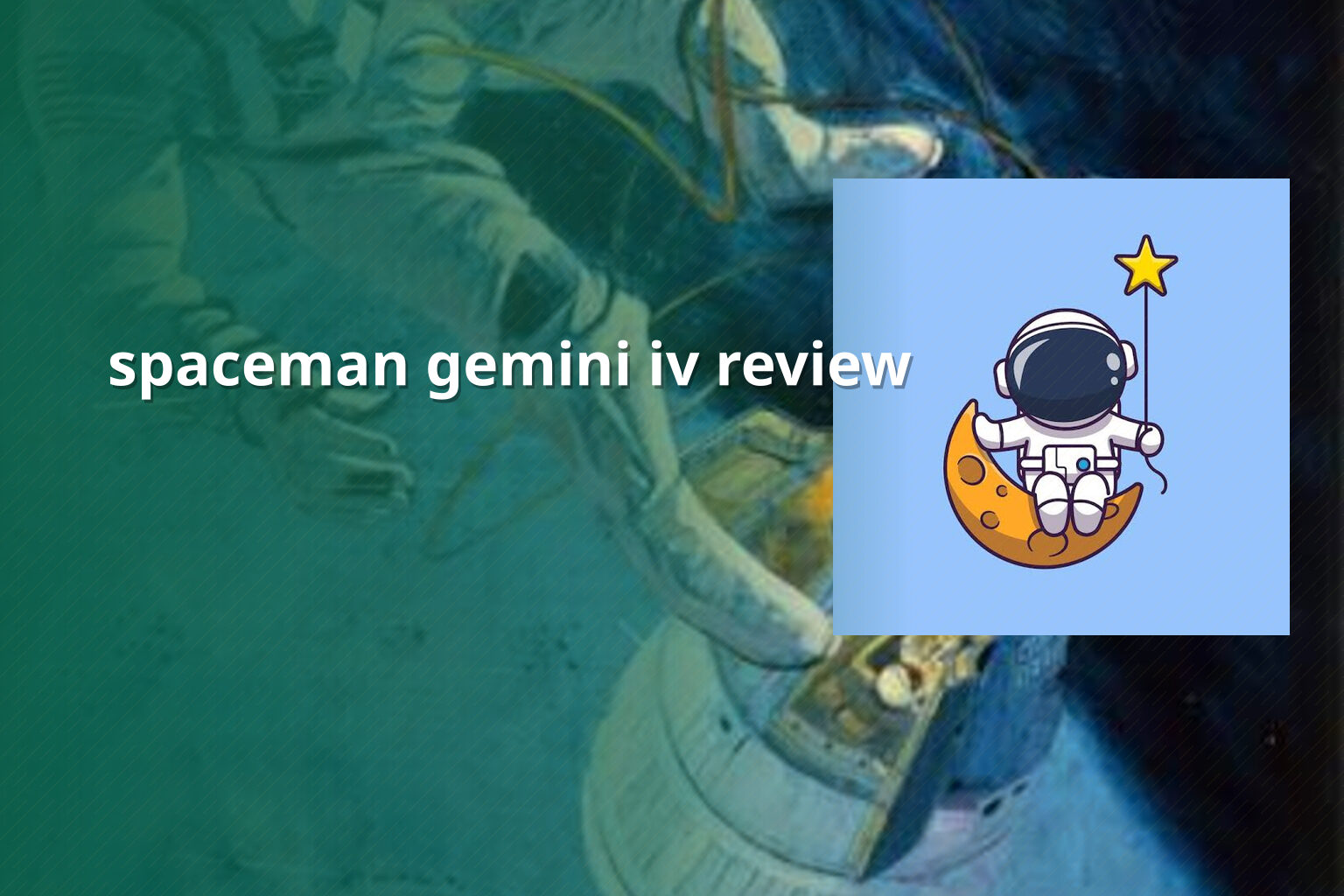 spaceman gemini iv review - slots
