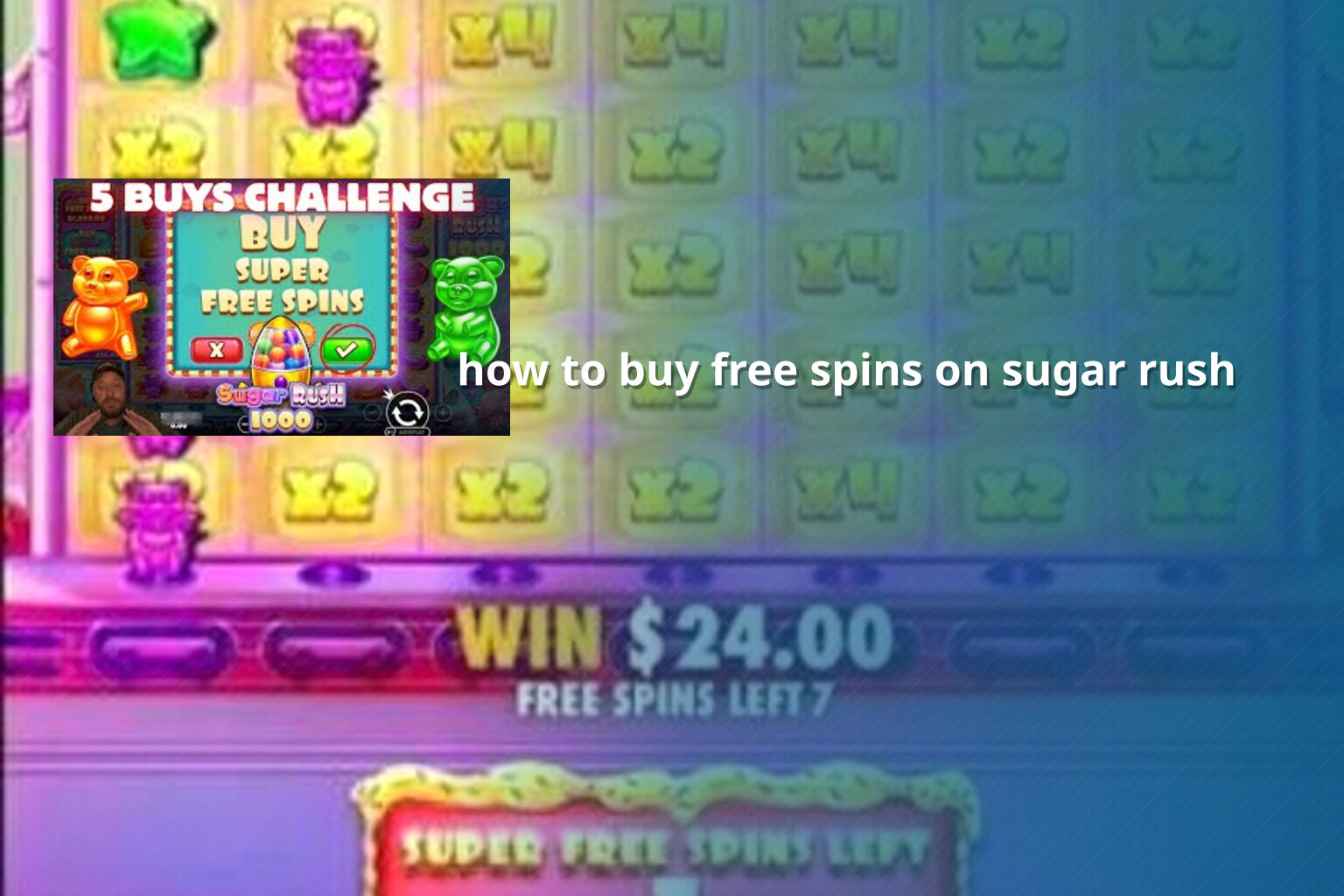 how to buy free spins on sugar rush - payment_and_bonus