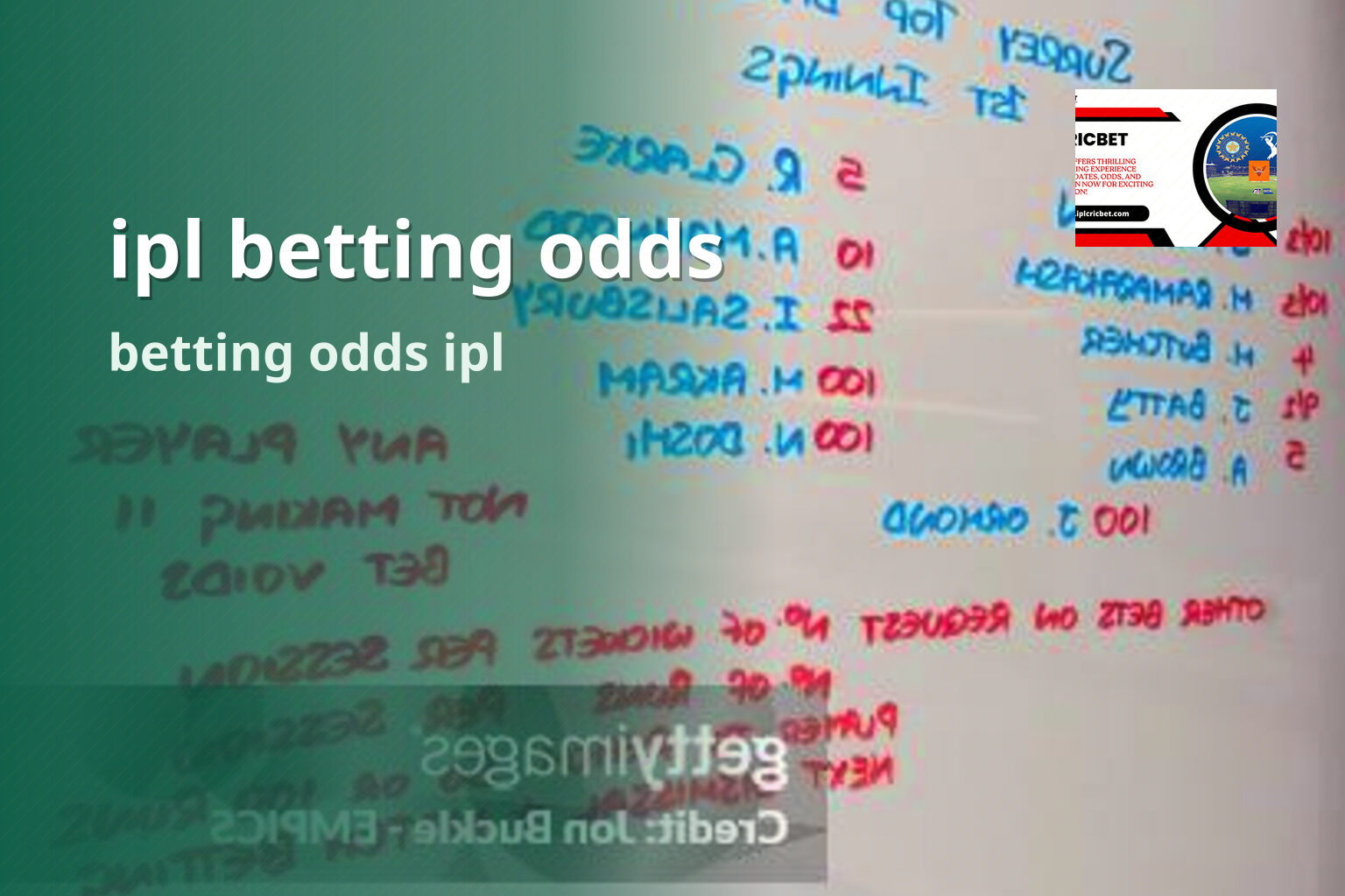 ipl betting odds betting odds ipl