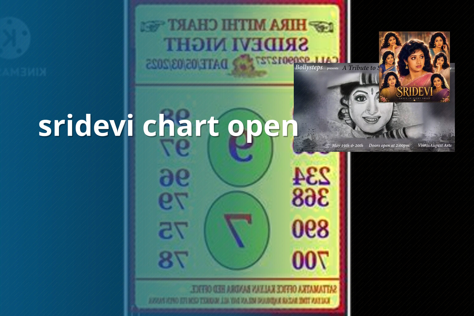 sridevi chart open - matka_satta