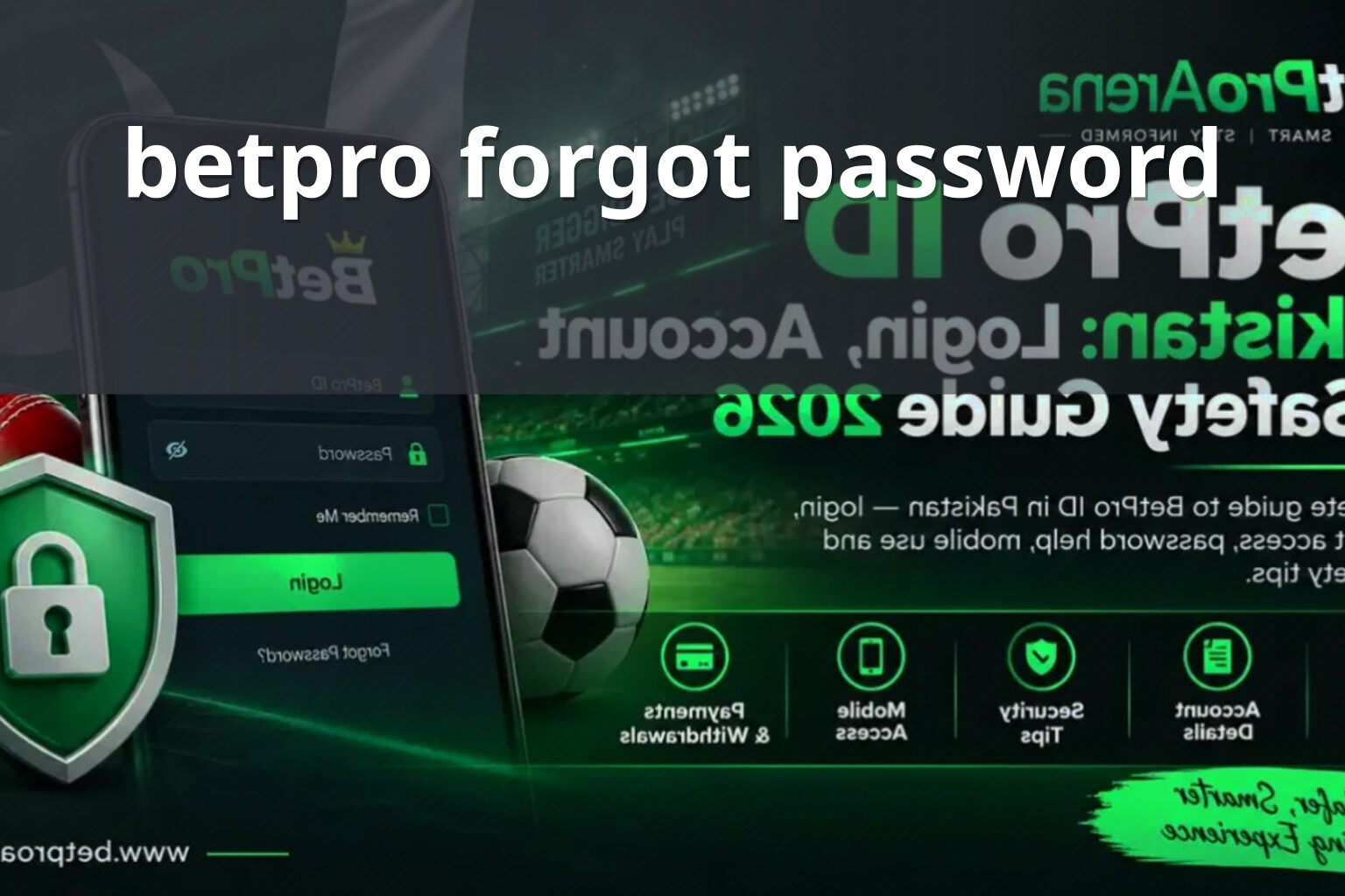betpro forgot password - gaming_brand