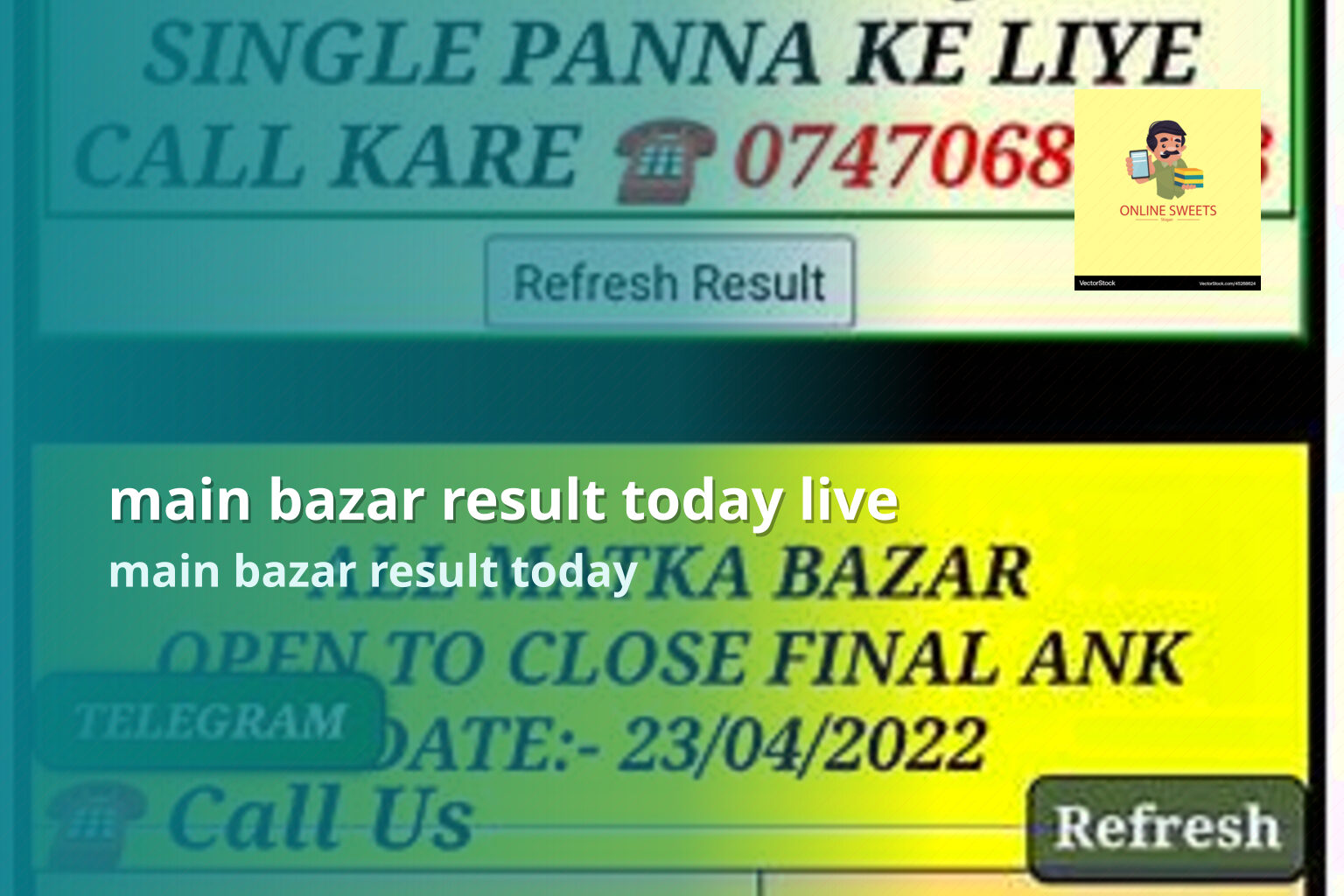 main bazar result today live main bazar result today