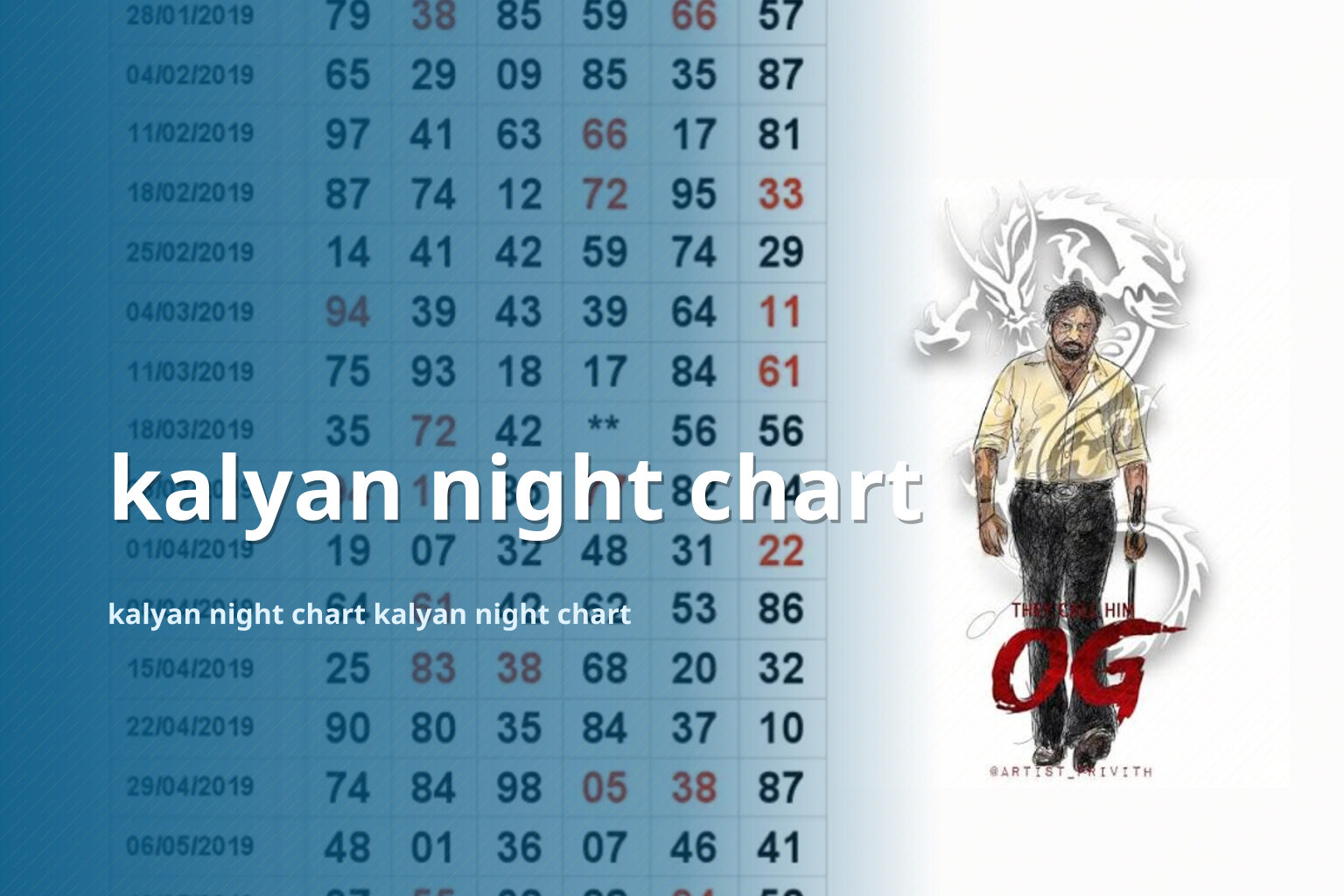 kalyan night chart - matka_satta