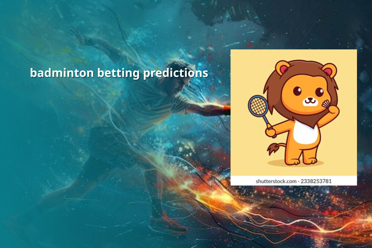 badminton betting predictions - การพนัน