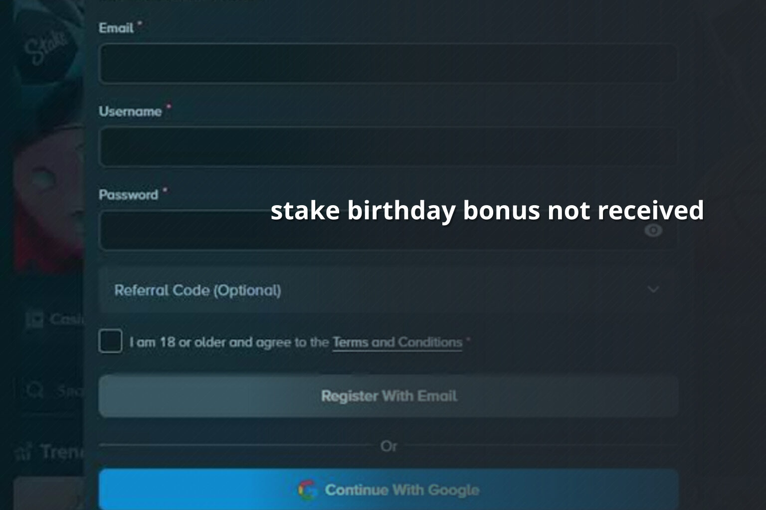 stake birthday bonus not received - gaming_brand