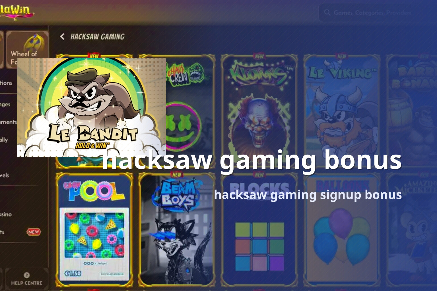 hacksaw gaming bonus hacksaw gaming signup bonus