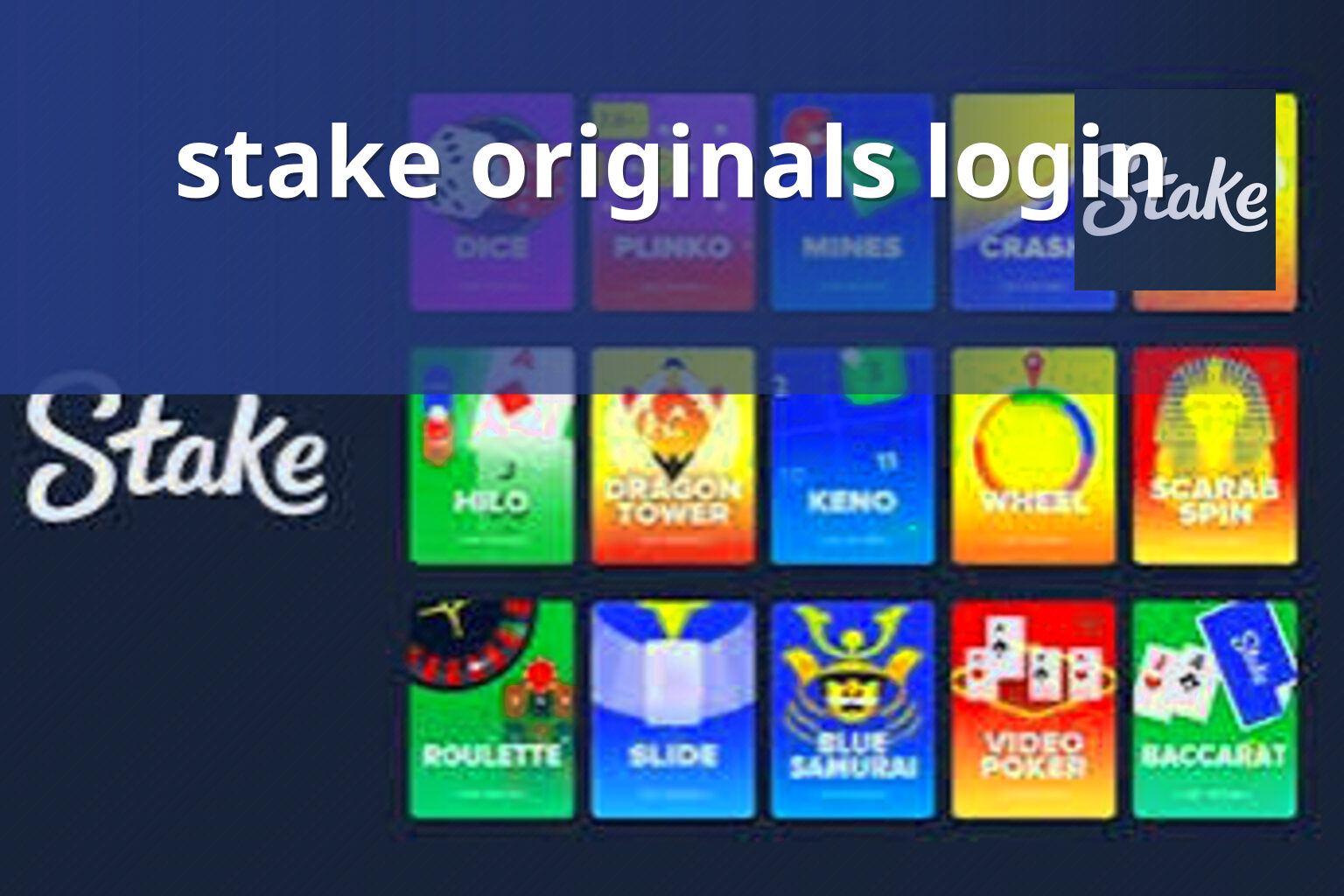 stake originals login - gaming_brand