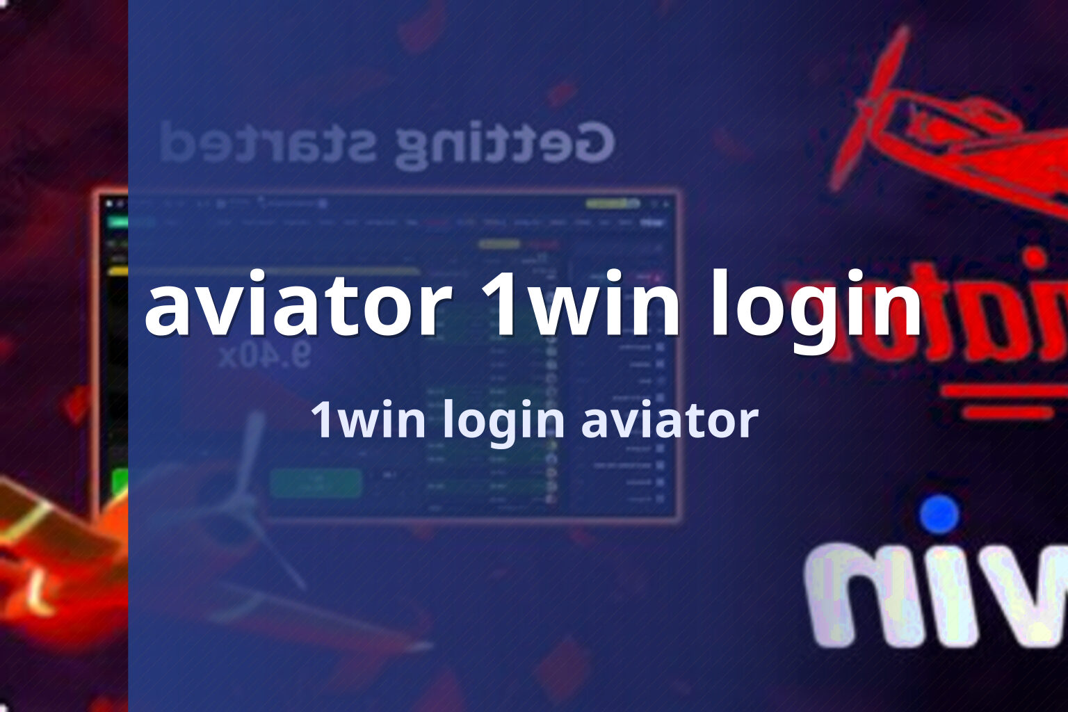 aviator 1win login - crash_games