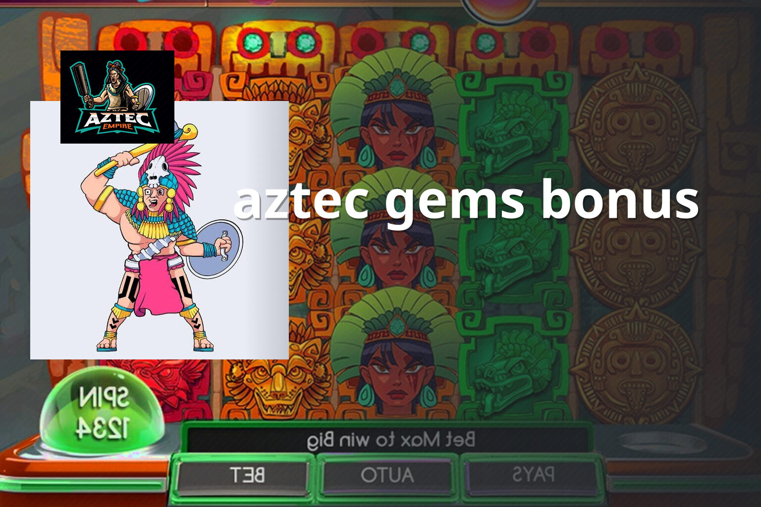 aztec gems bonus - slots