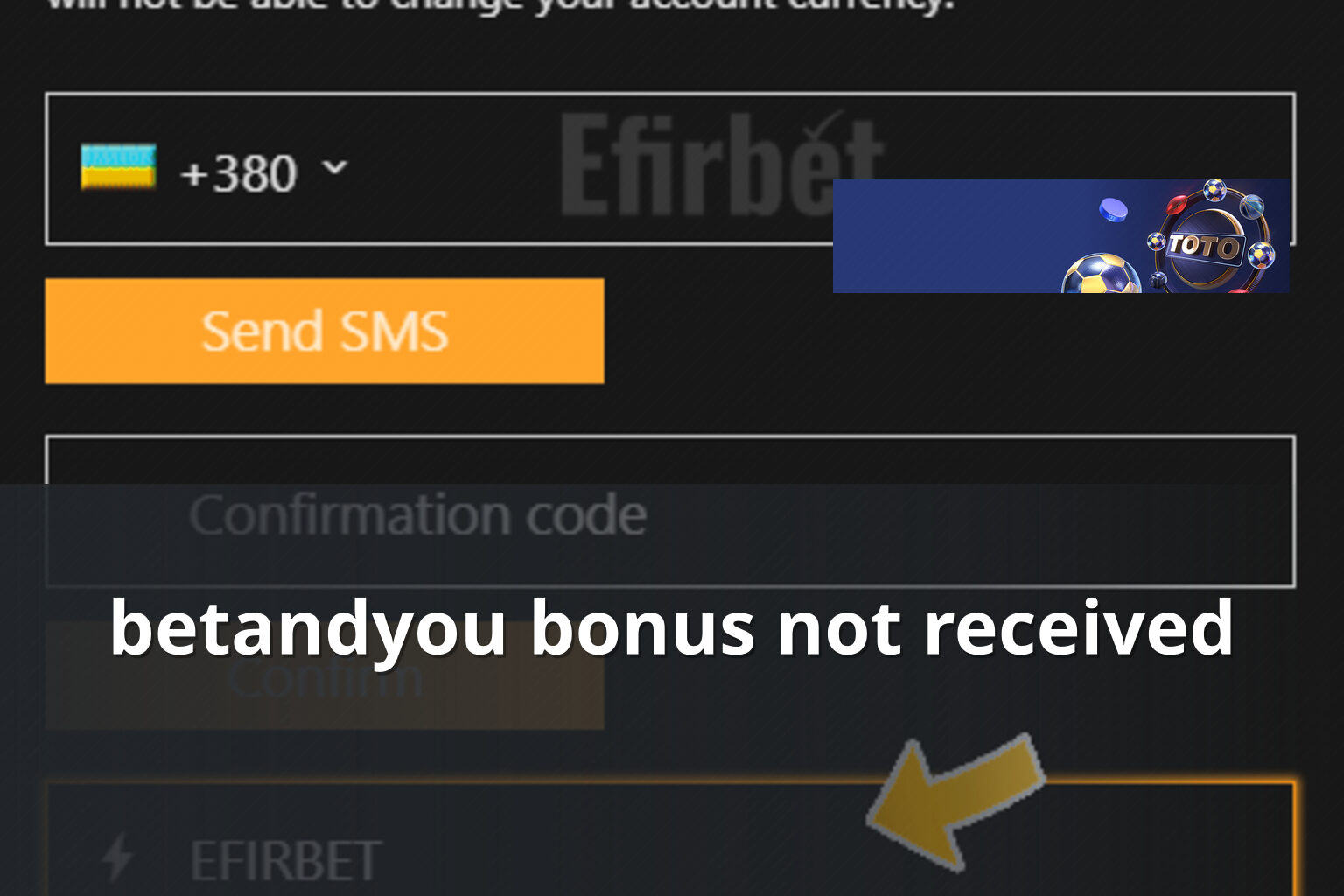 betandyou bonus not received - gaming_brand