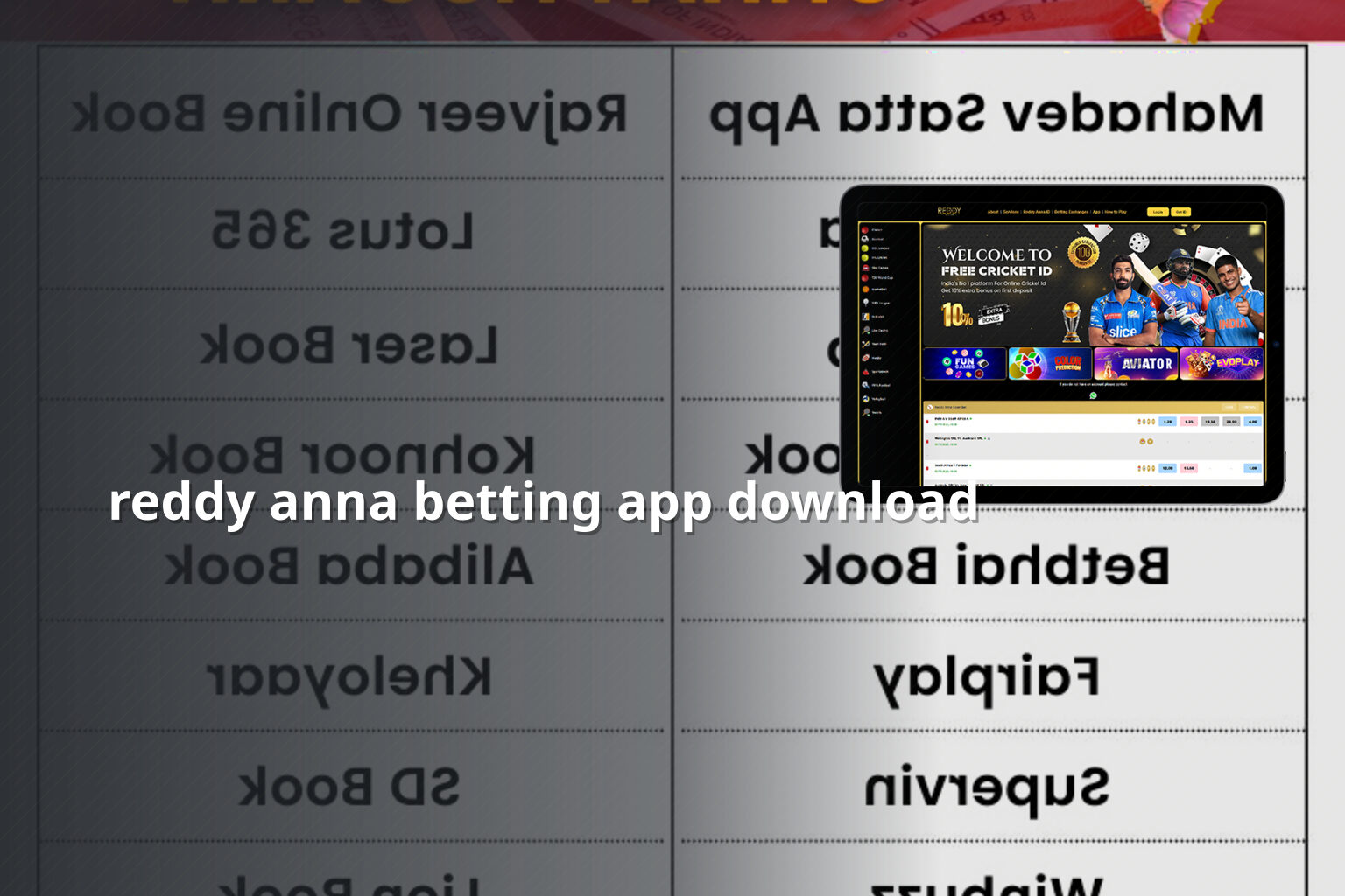 reddy anna betting app download - gaming_brand