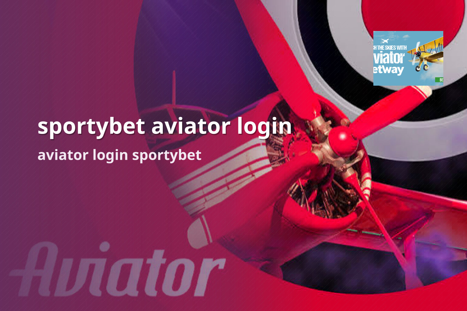 sportybet aviator login - gaming_brand
