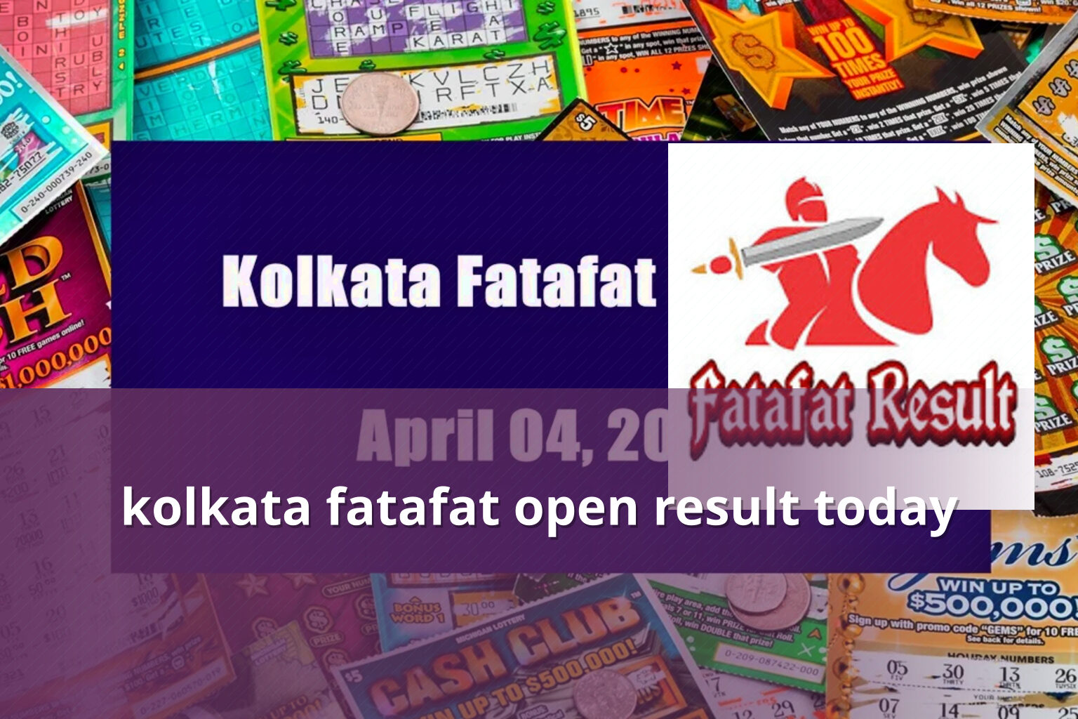 kolkata fatafat open result today - online_gaming
