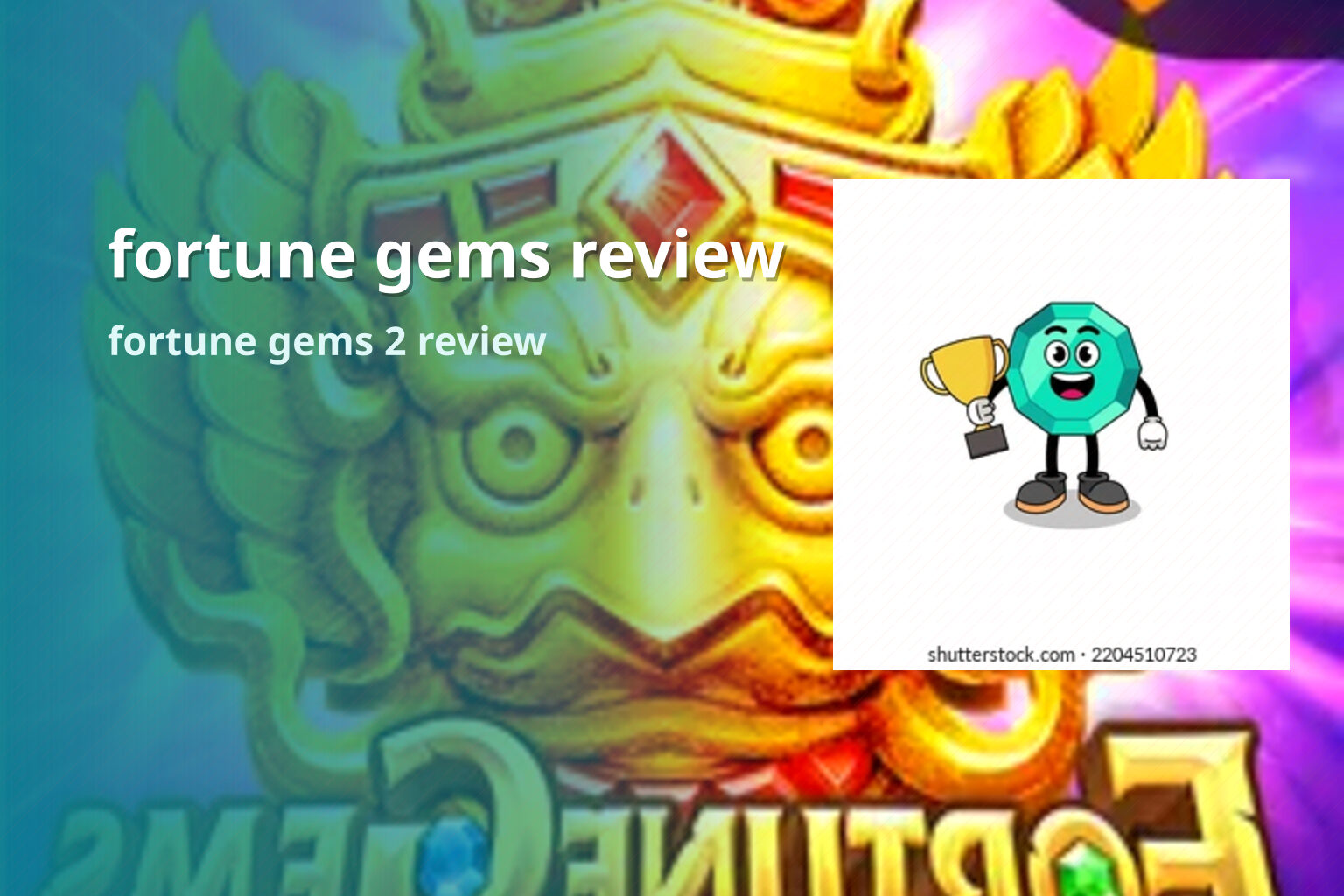 fortune gems review - slots
