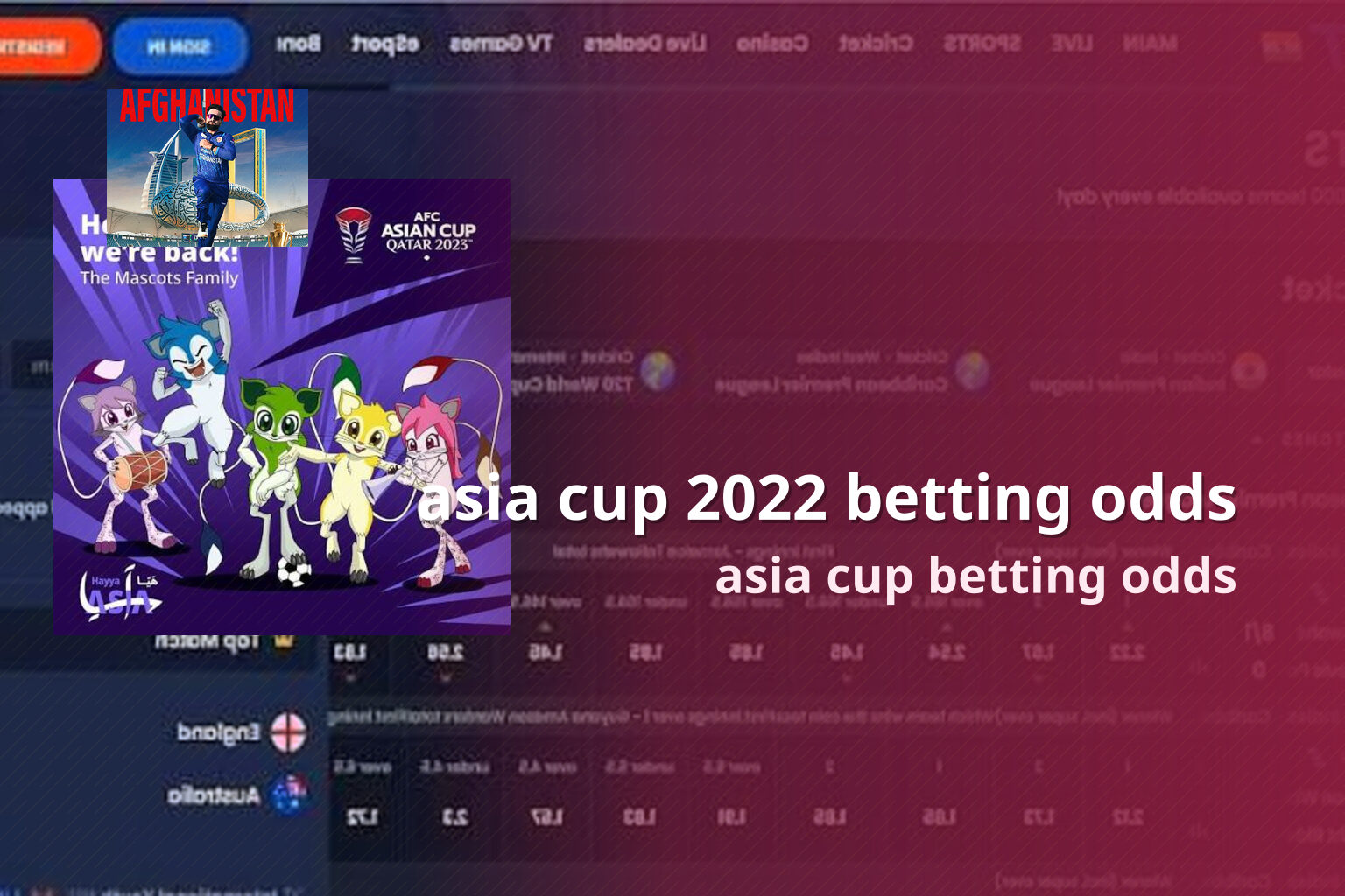 asia cup 2022 betting odds asia cup betting odds