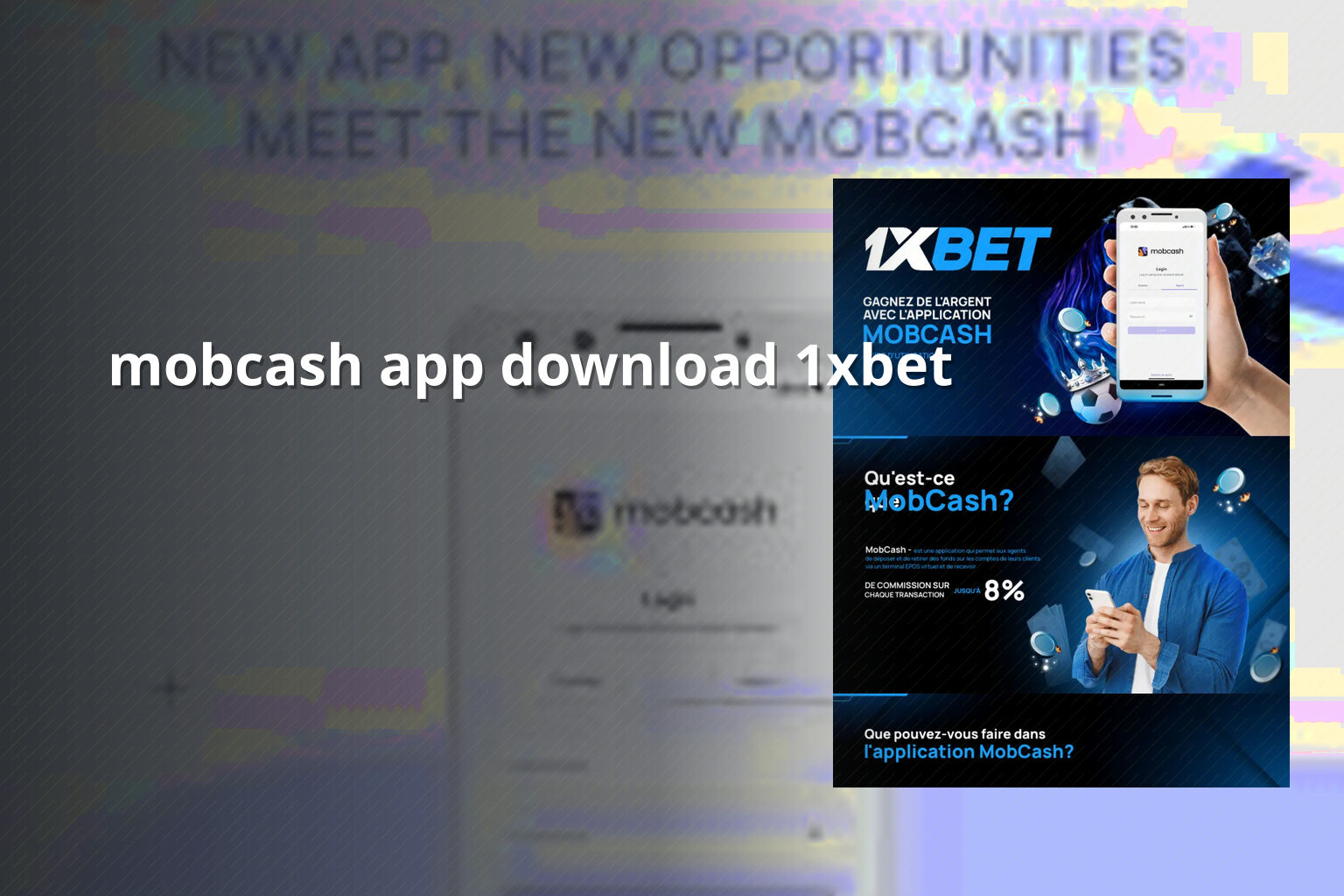mobcash app download 1xbet - gaming_brand