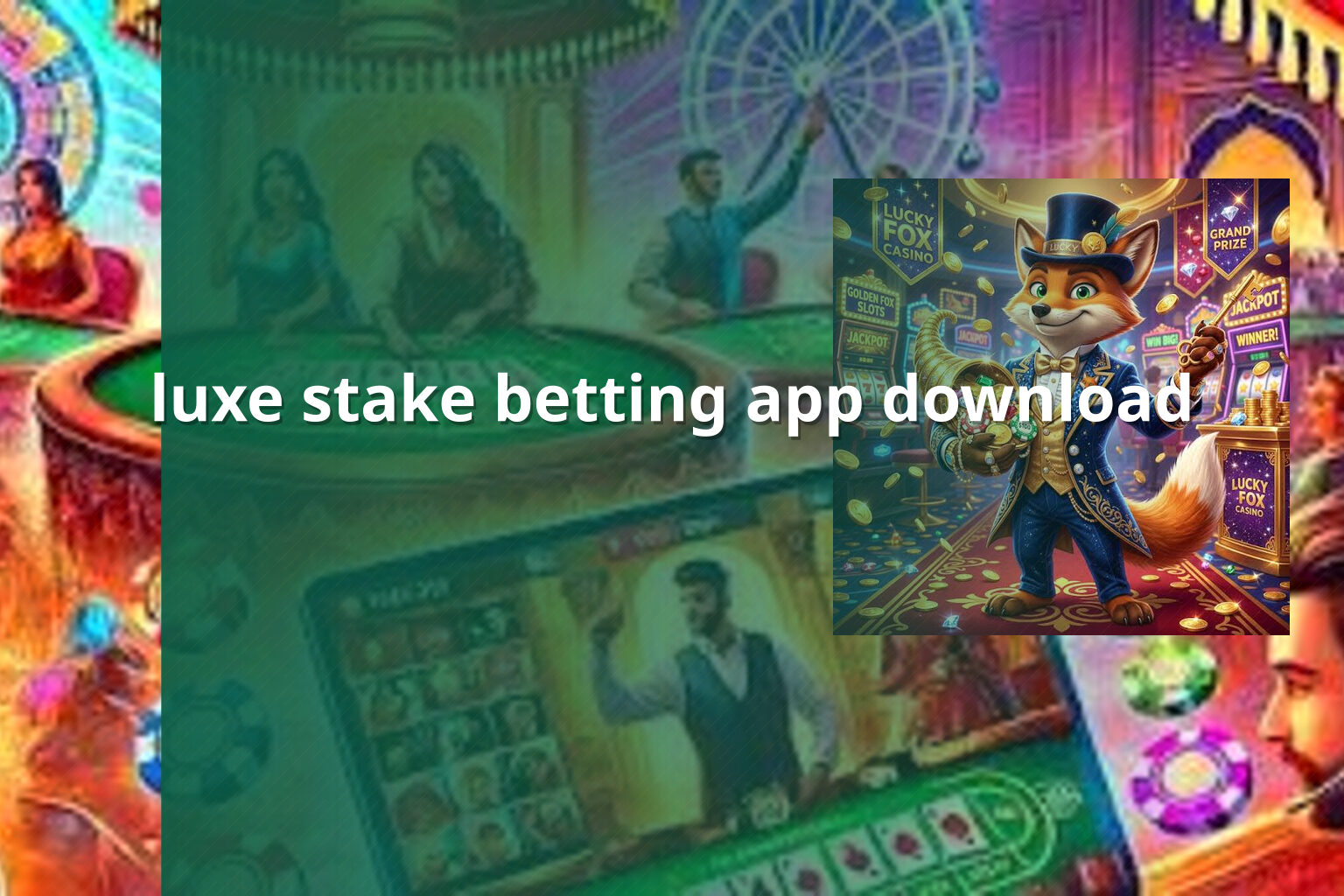 luxe stake betting app download - gaming_brand