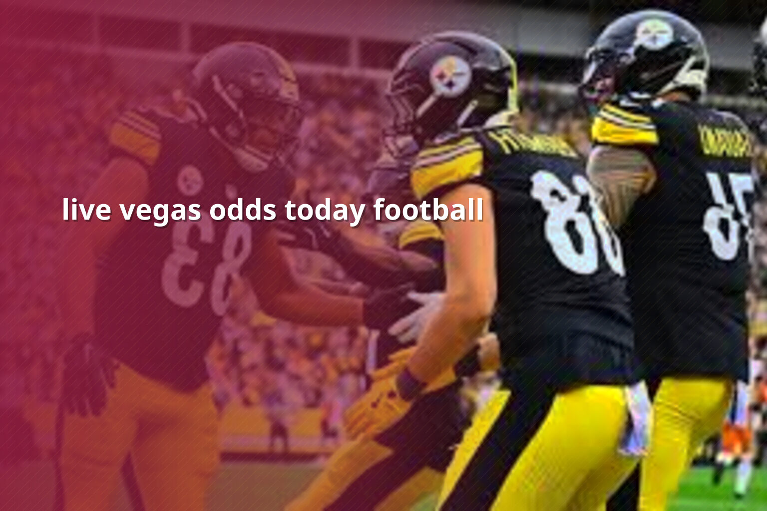 live vegas odds today football - sportsbook