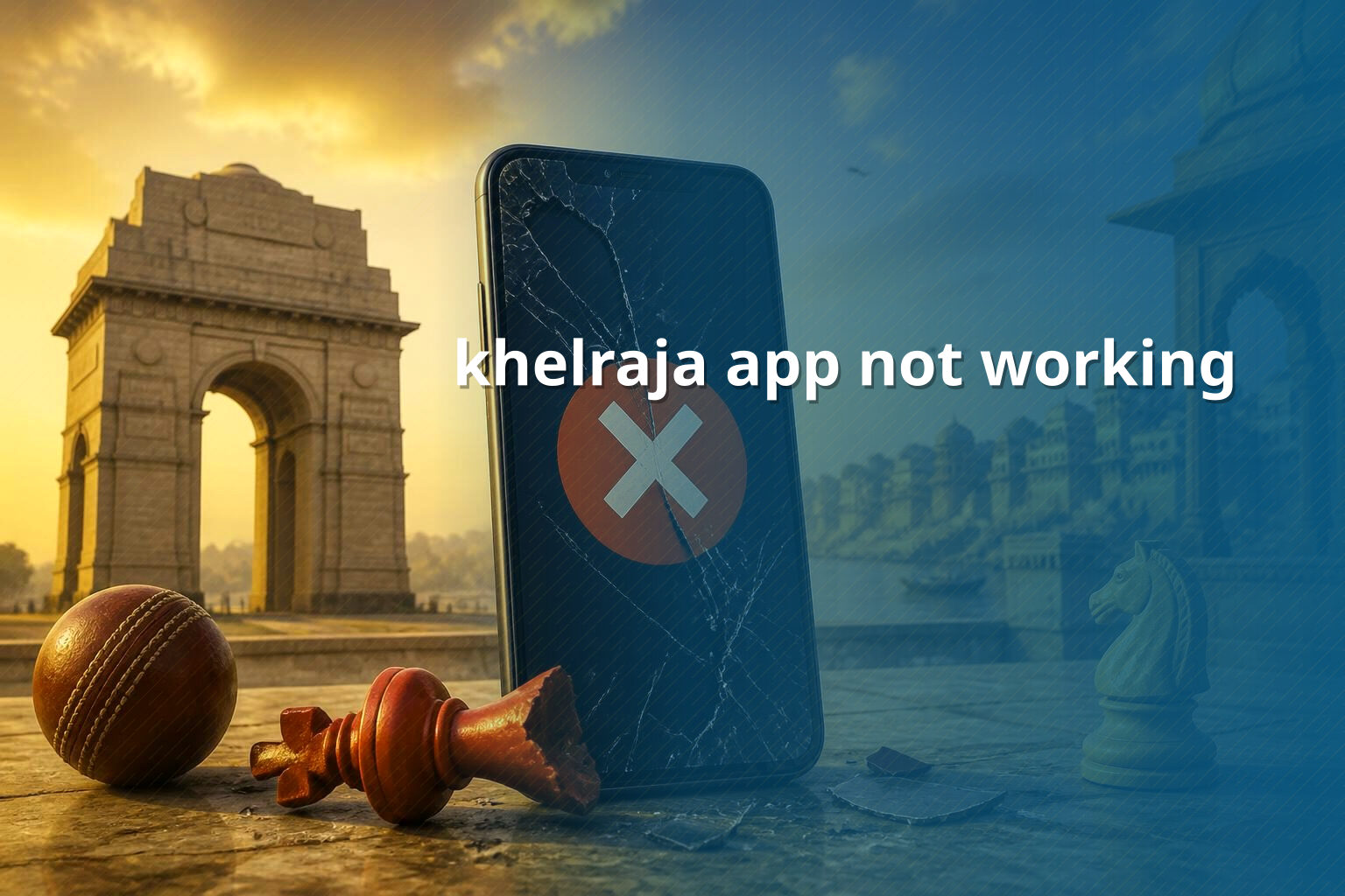 khelraja app not working - gaming_brand