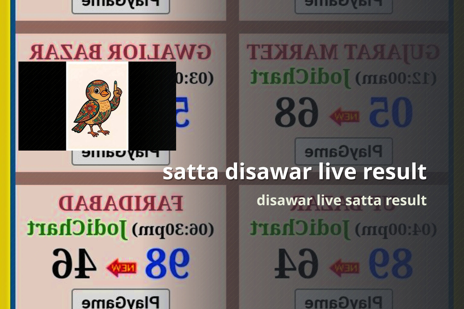 satta disawar live result disawar live satta result