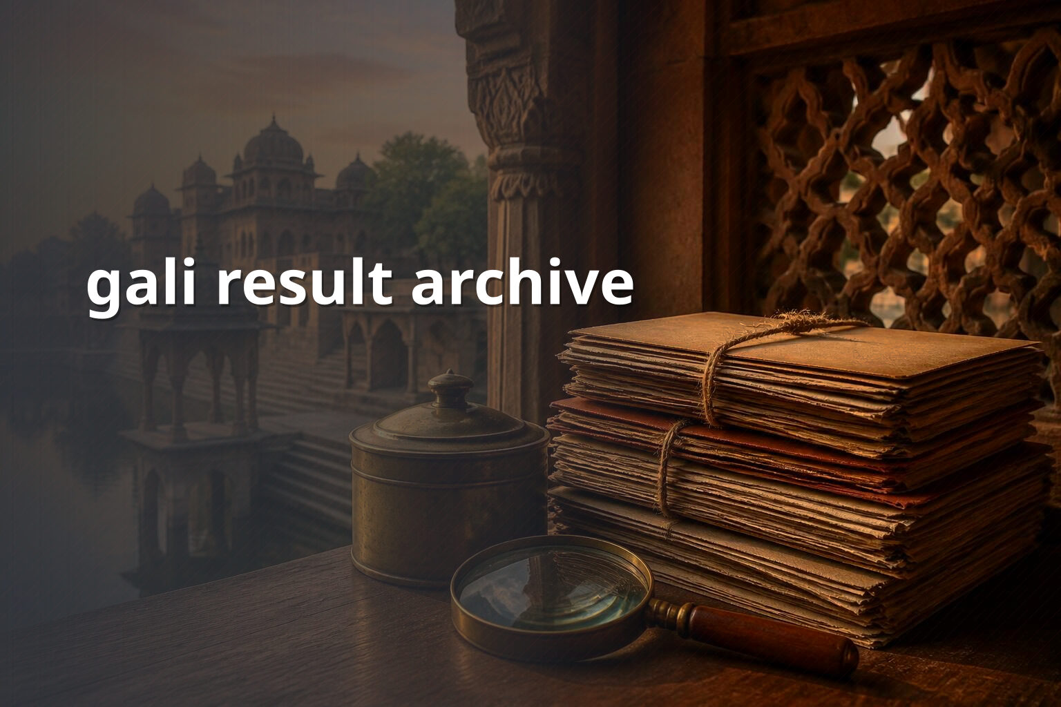 gali result archive - matka_satta
