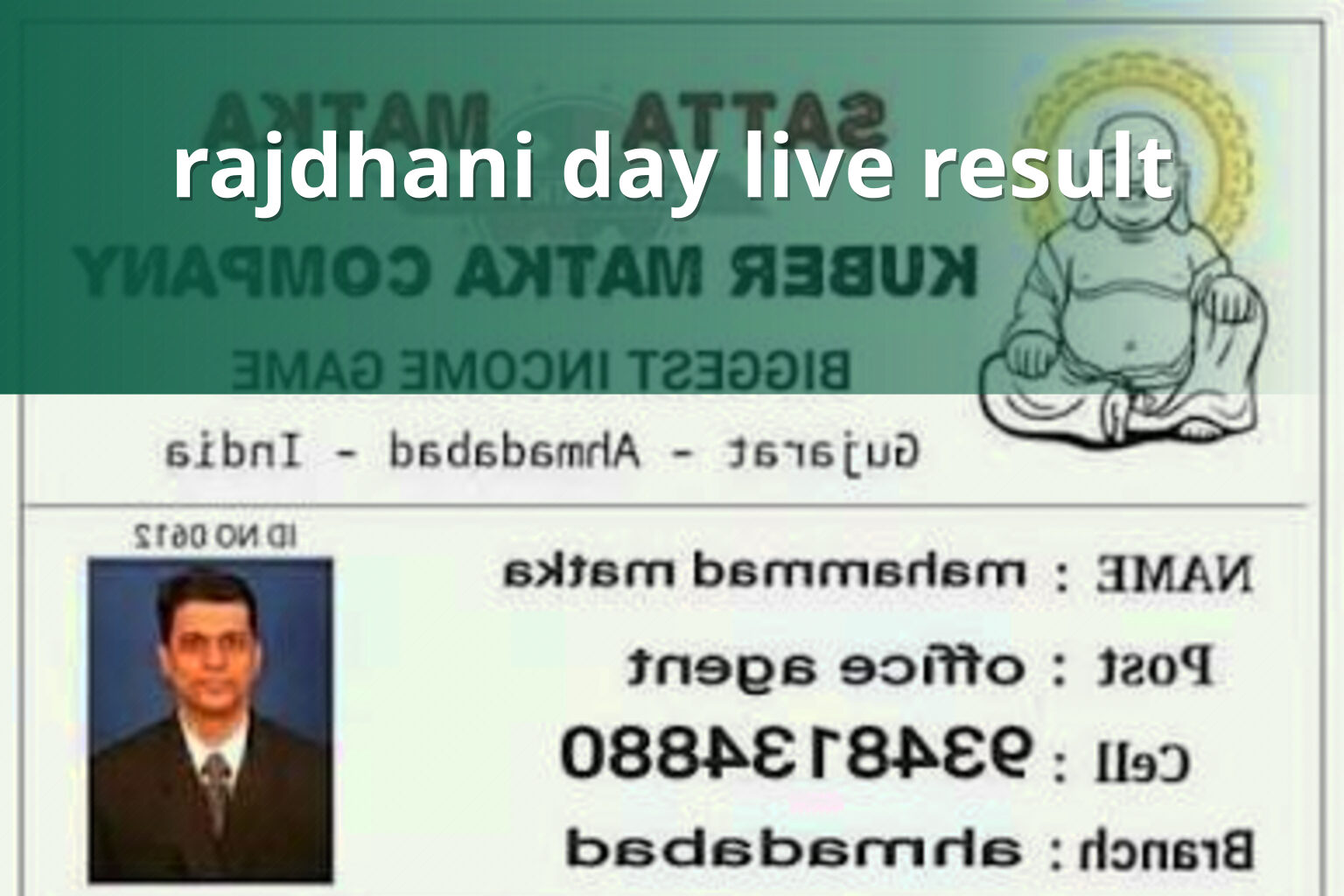 rajdhani day live result - matka_satta