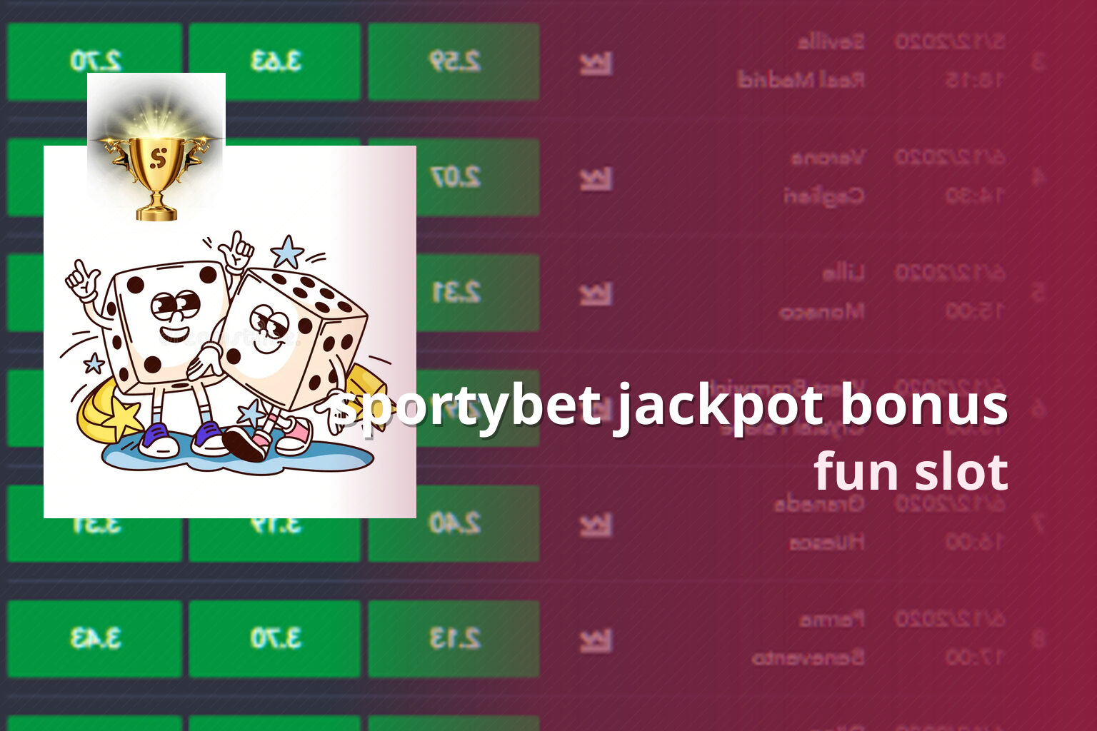 sportybet jackpot bonus fun slot