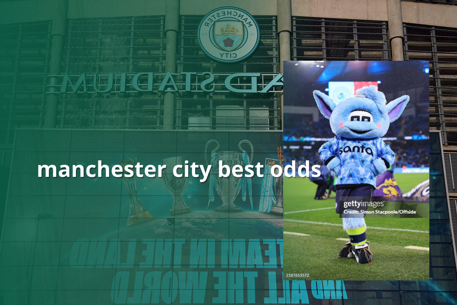 manchester city best odds - sportsbook