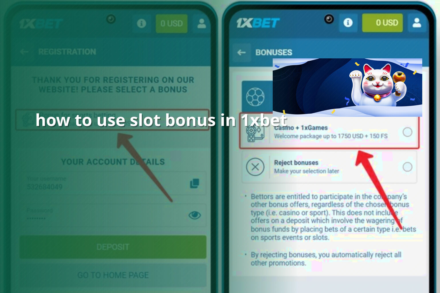 how to use slot bonus in 1xbet - gaming_brand