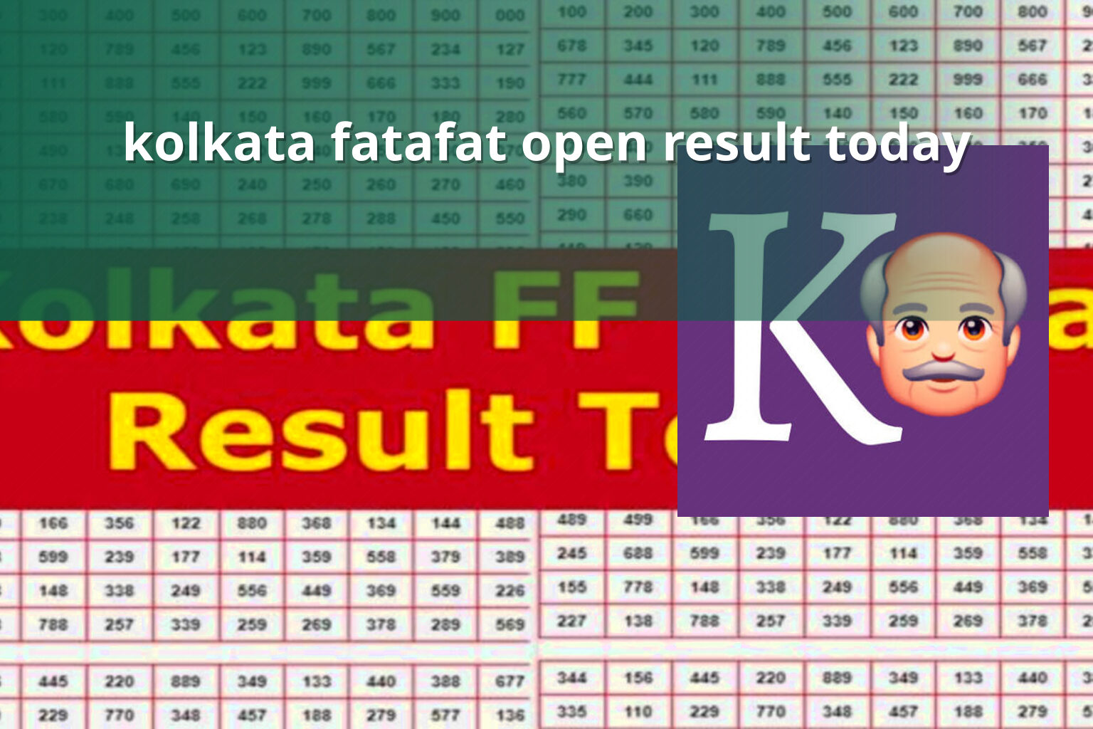 kolkata fatafat open result today - online_gaming