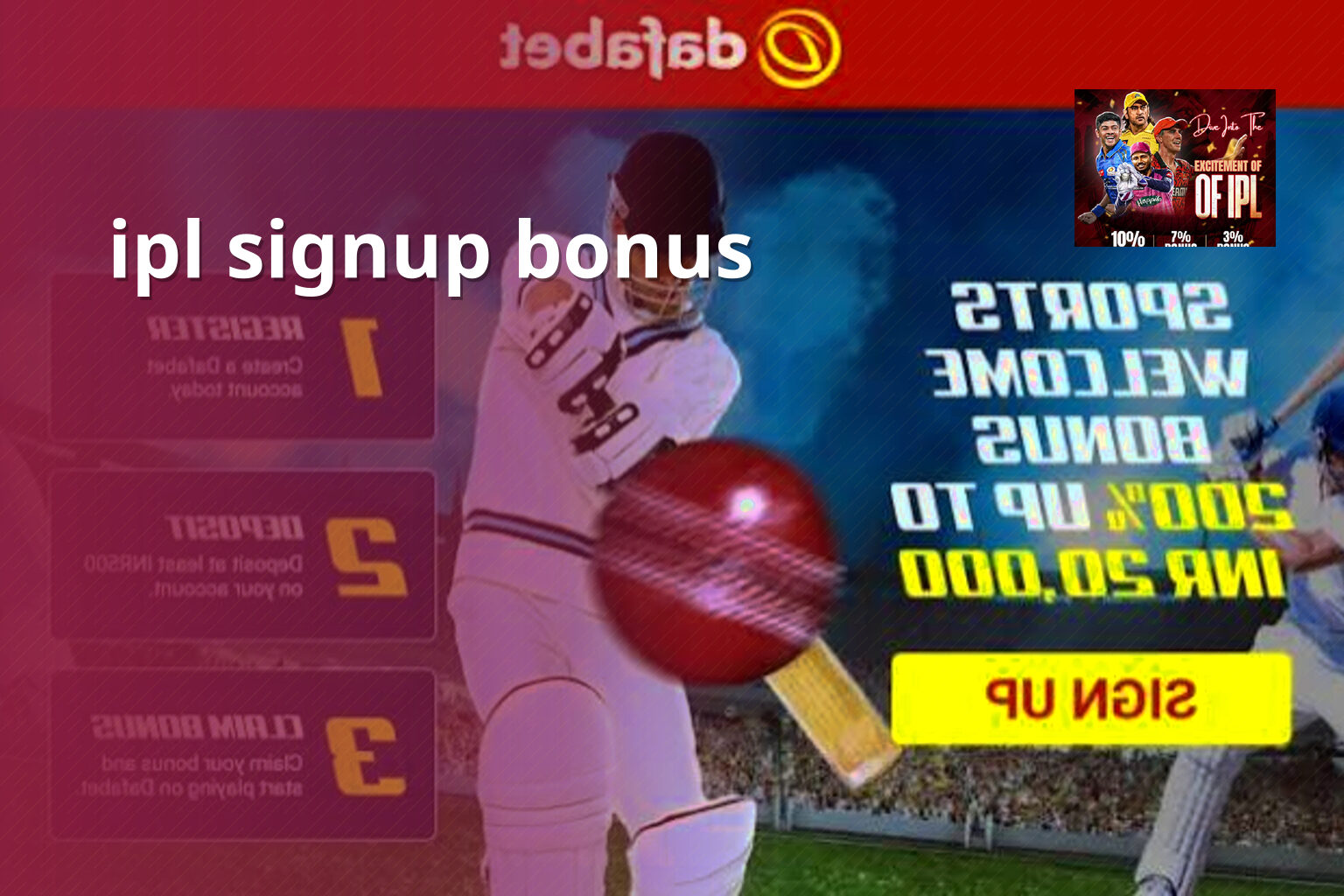 ipl signup bonus - cricket_betting
