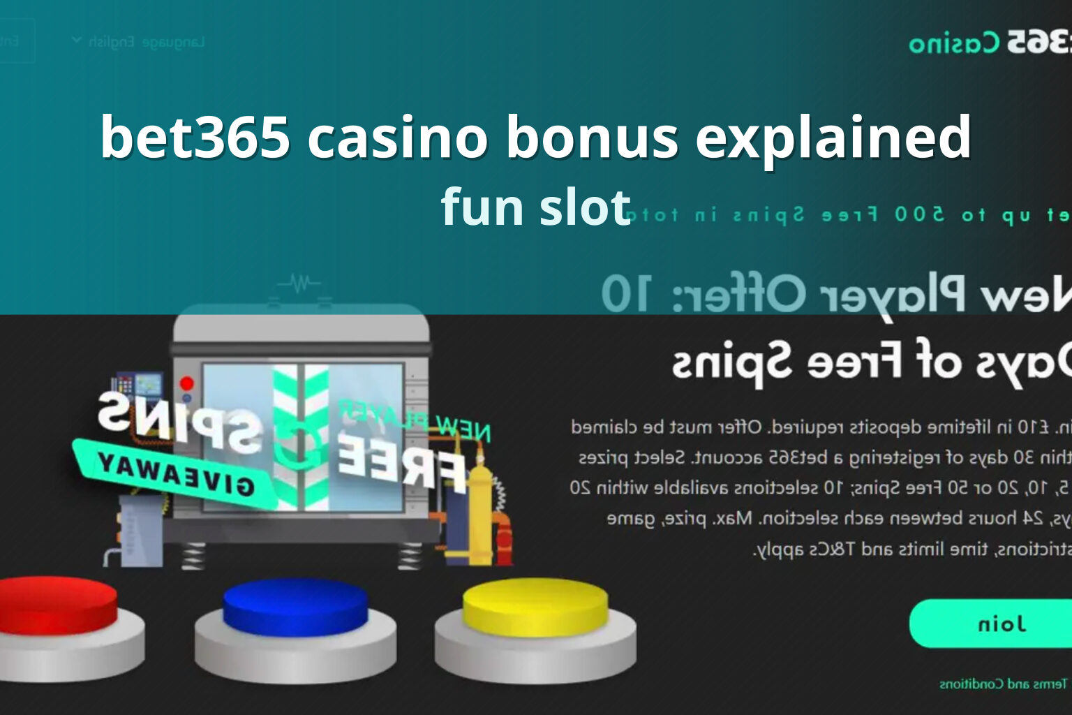 bet365 casino bonus explained fun slot