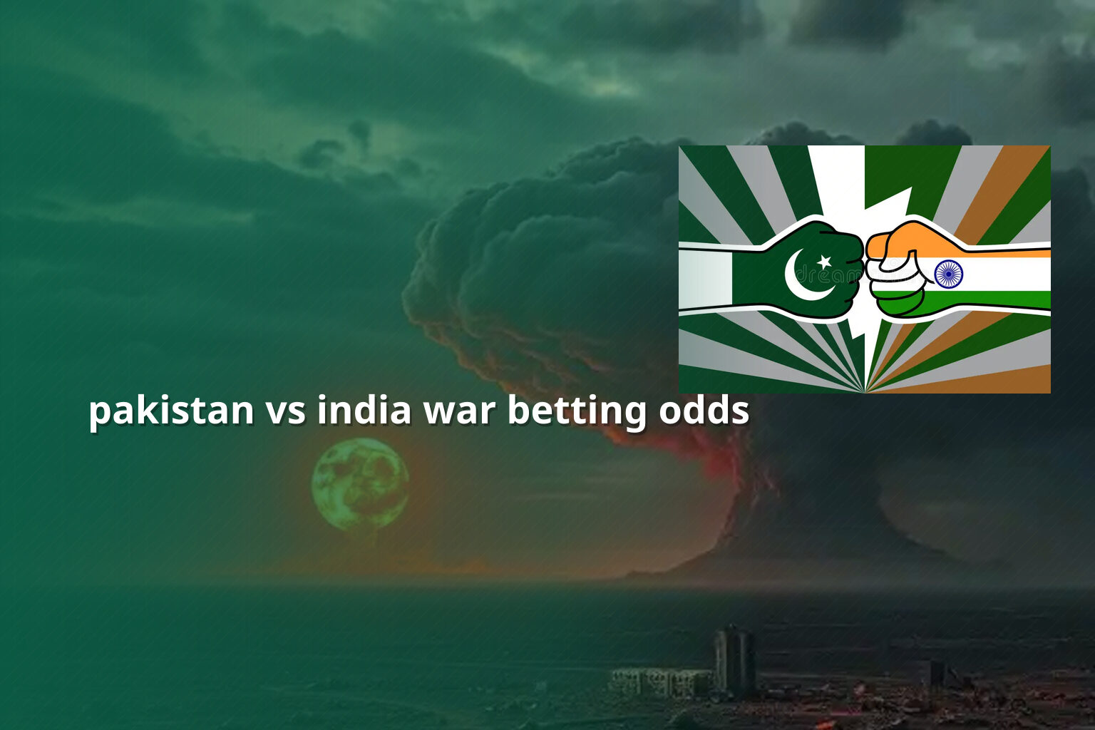 pakistan vs india war betting odds - การพนัน