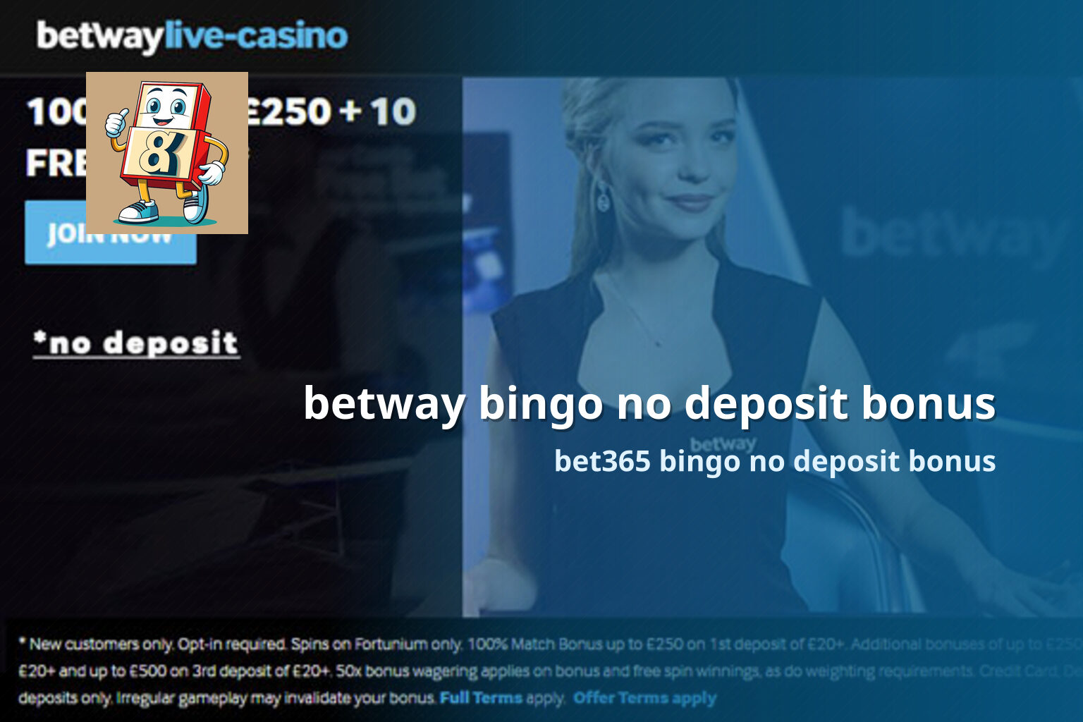 betway bingo no deposit bonus - gaming_brand