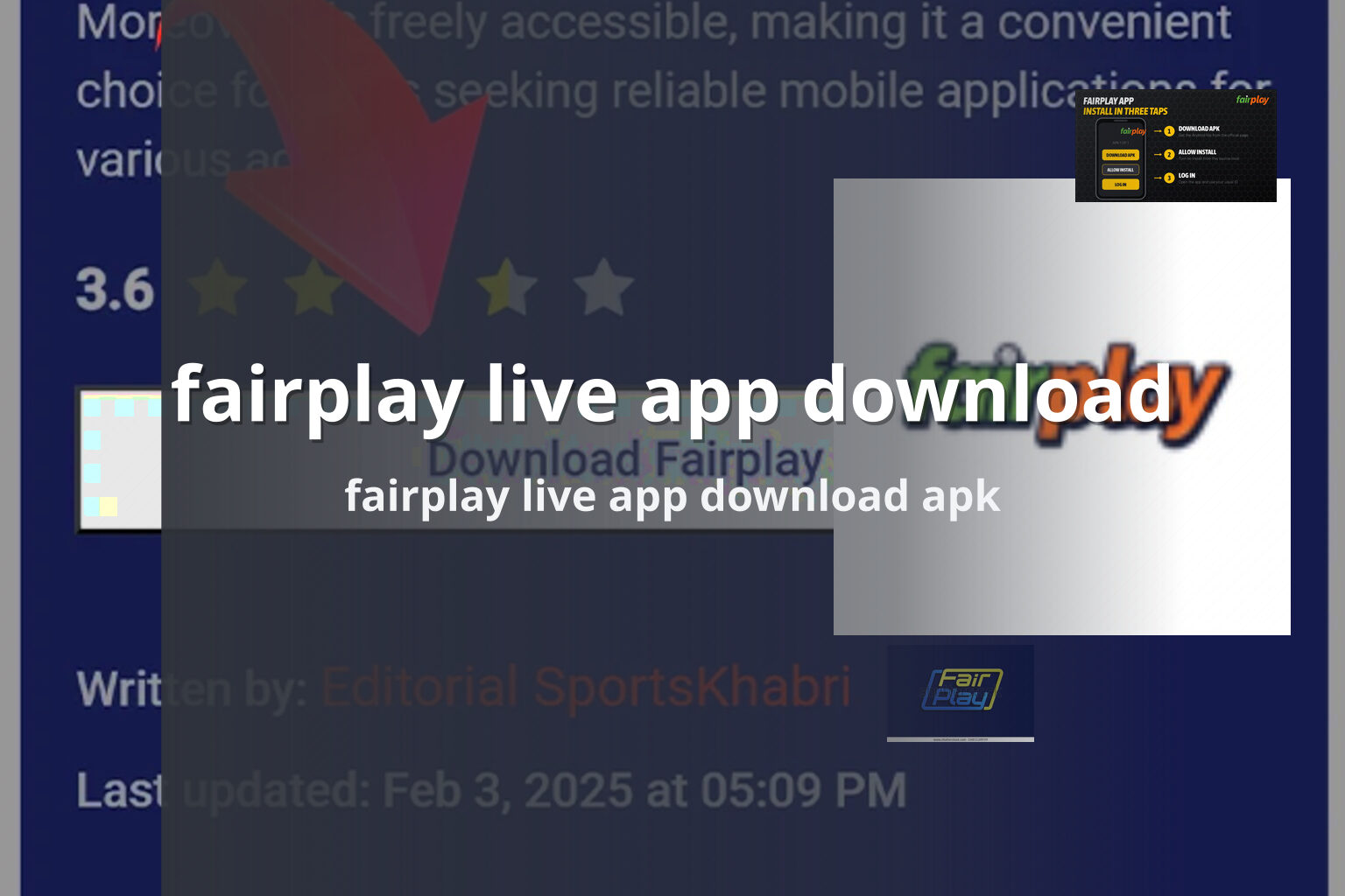 fairplay live app download fairplay live app download apk