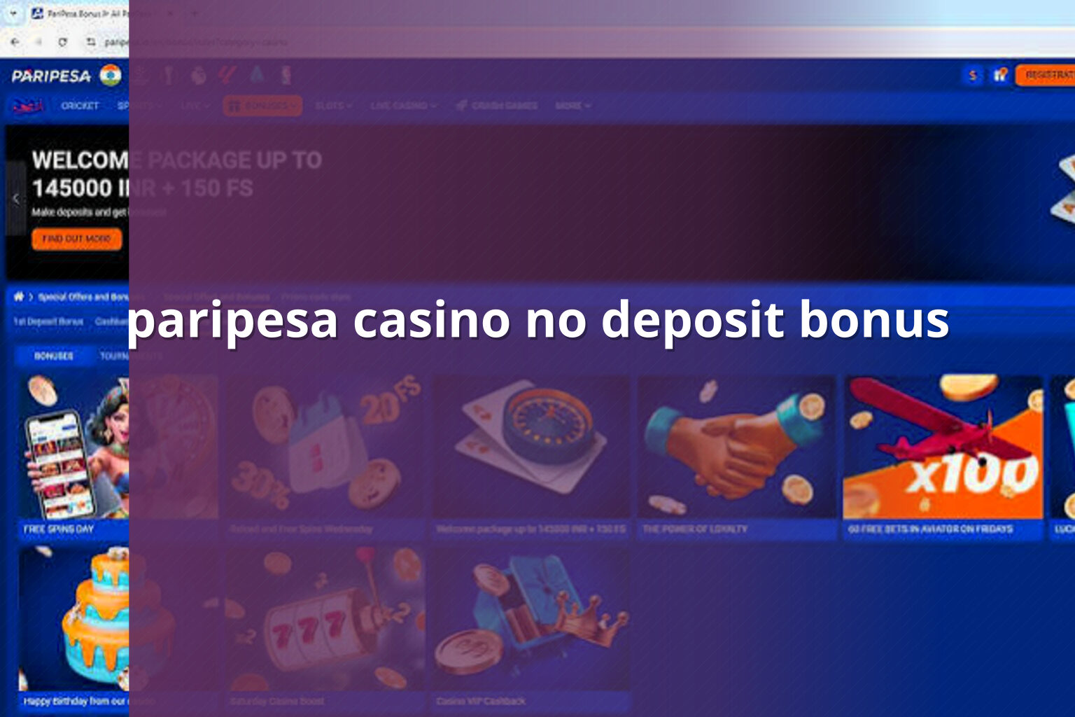 paripesa casino no deposit bonus - gaming_brand