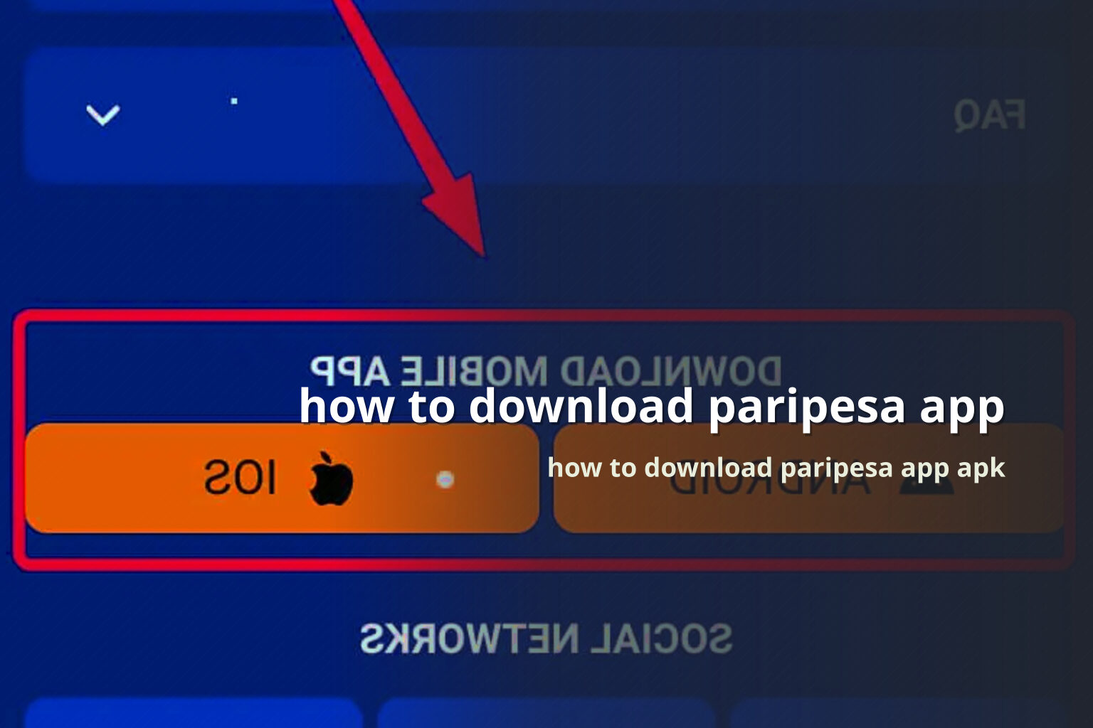 how to download paripesa app how to download paripesa app apk