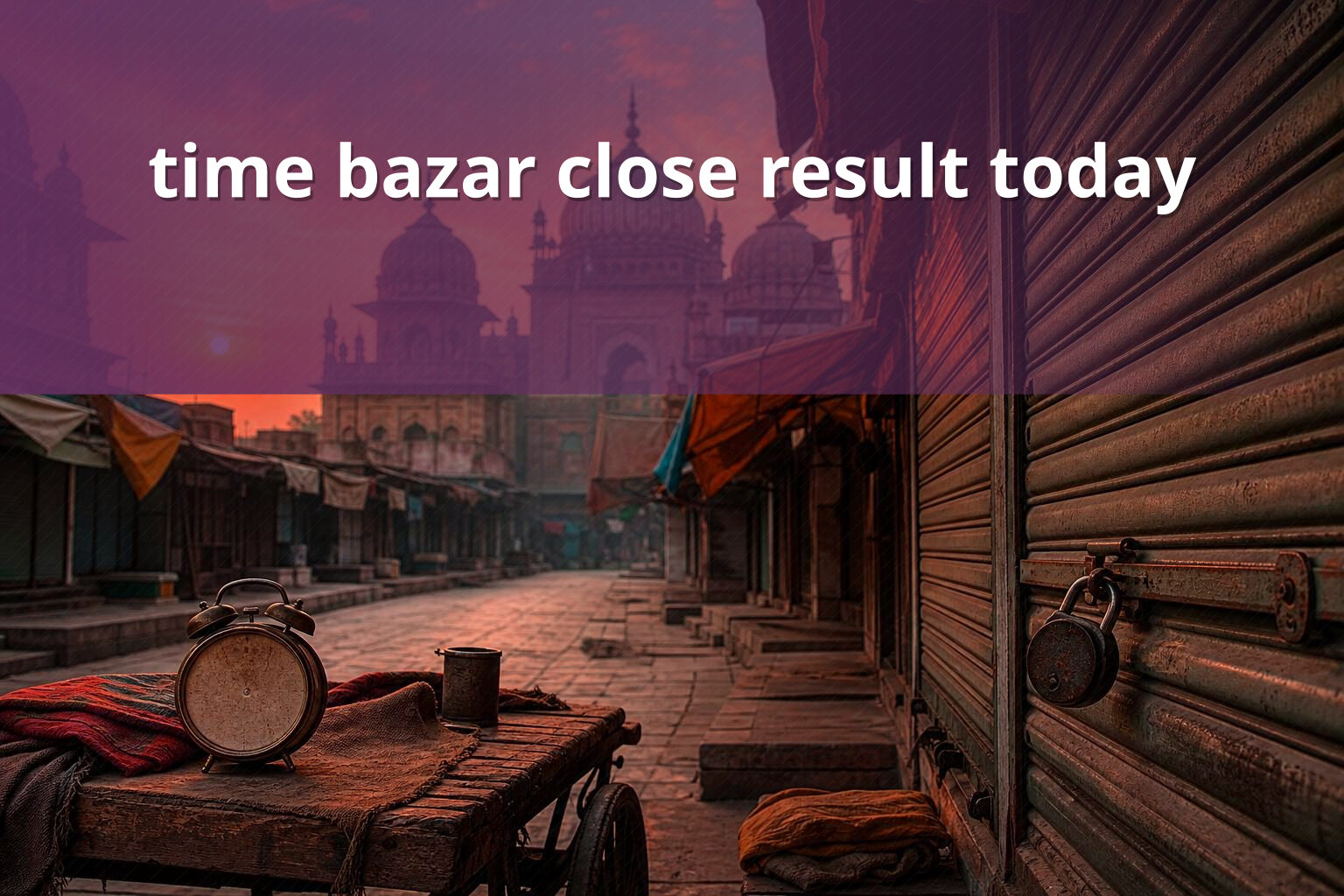 time bazar close result today - matka_satta