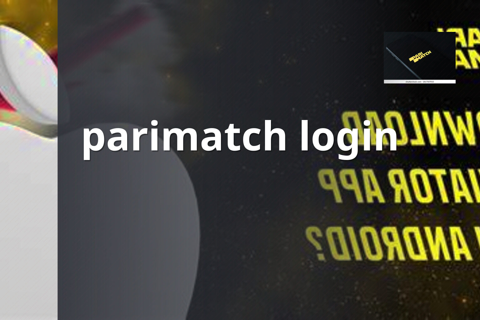 parimatch login - gaming_brand